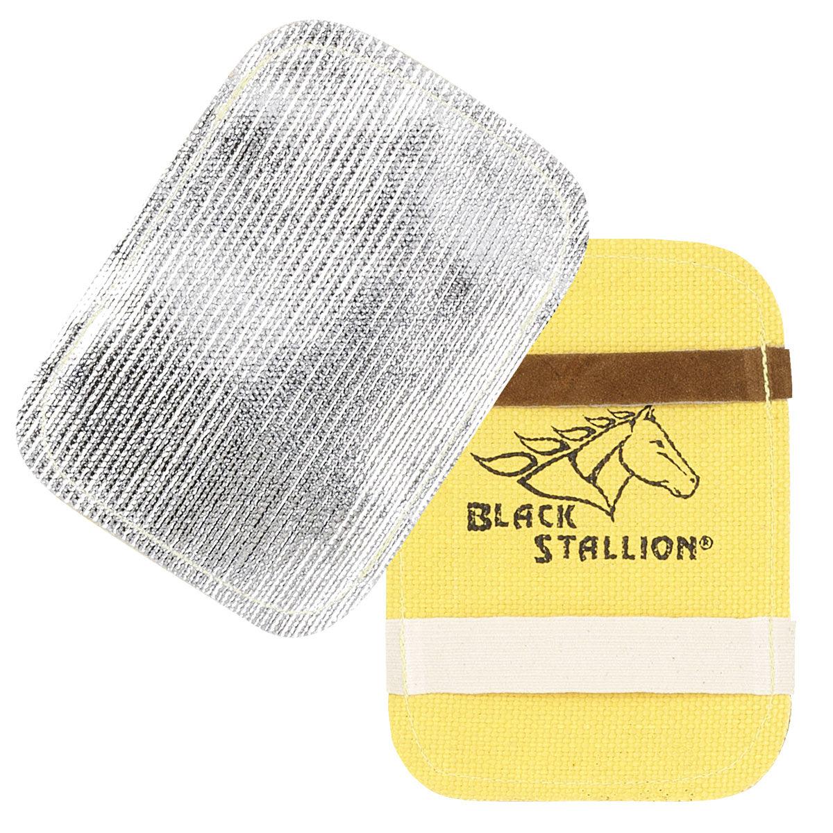 Standard Black Stallion Aluminized Fiberglass Welding Glove Backpad
