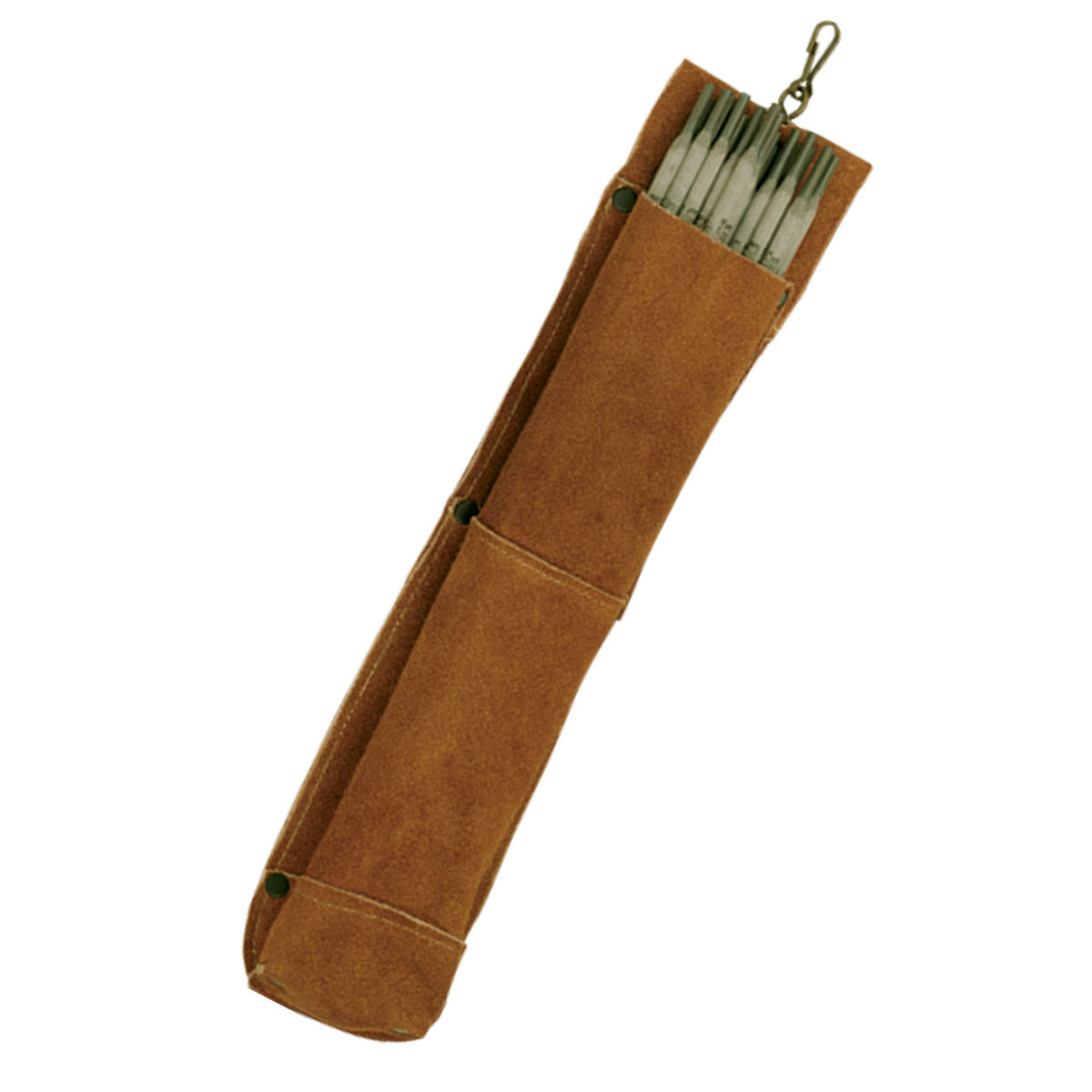 Hot Sale! Black Stallion Cowhide Split Rod Holder for Anglers