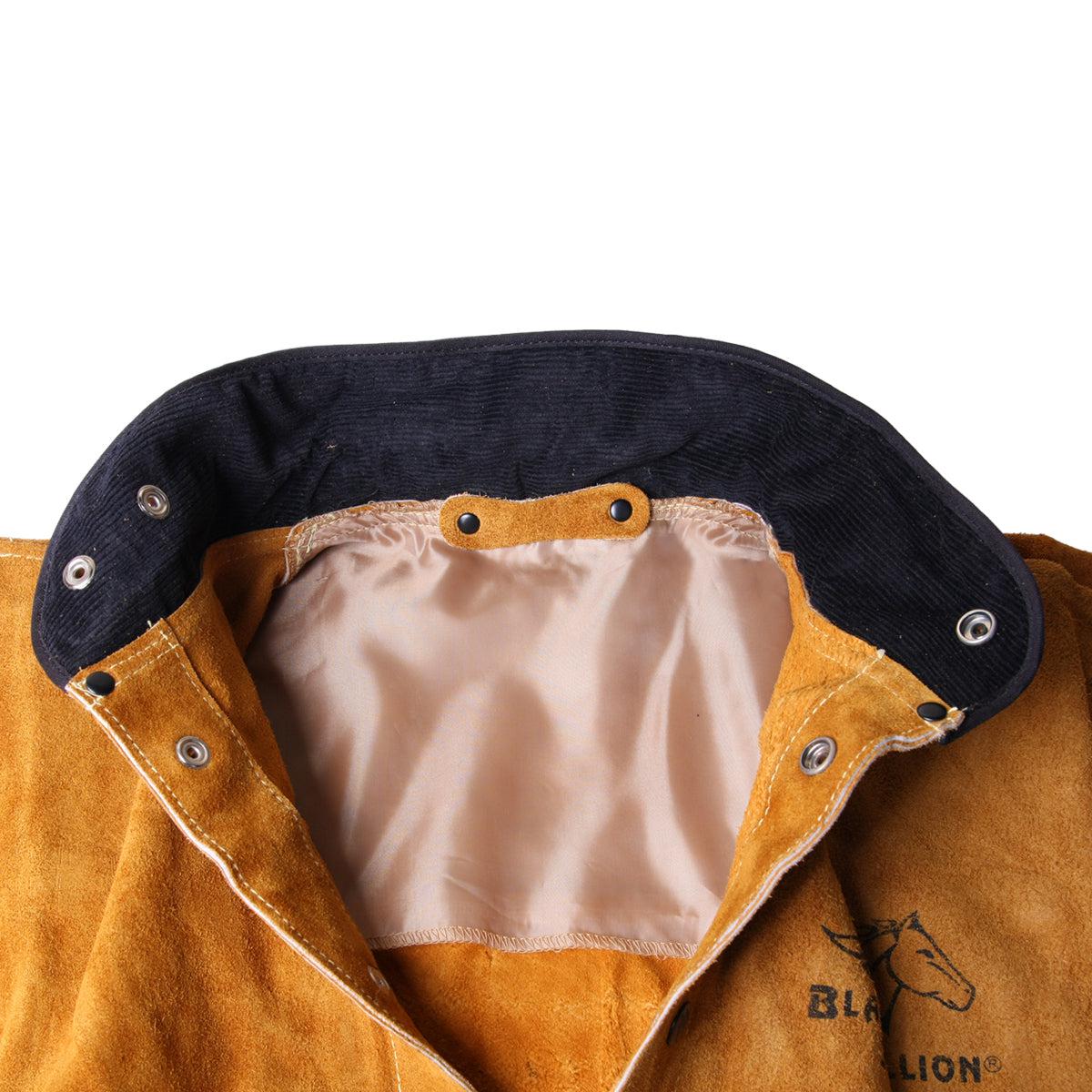 Black Stallion Durable Split Cowhide Welding Jacket - Model 30WC