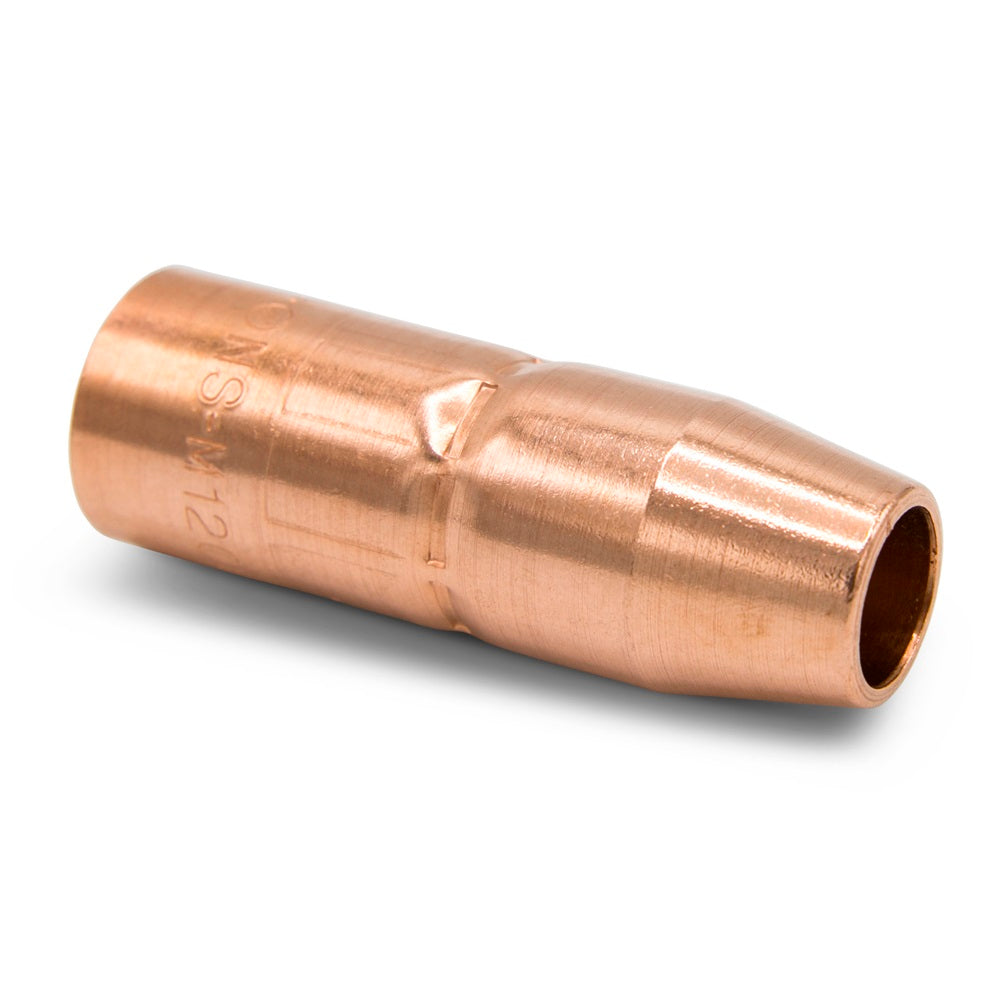 Hot Deal! 2-Pack Miller AccuLock MDX 1/2 Flush Thread-On Copper MIG Nozzles for MDX-100 Gun