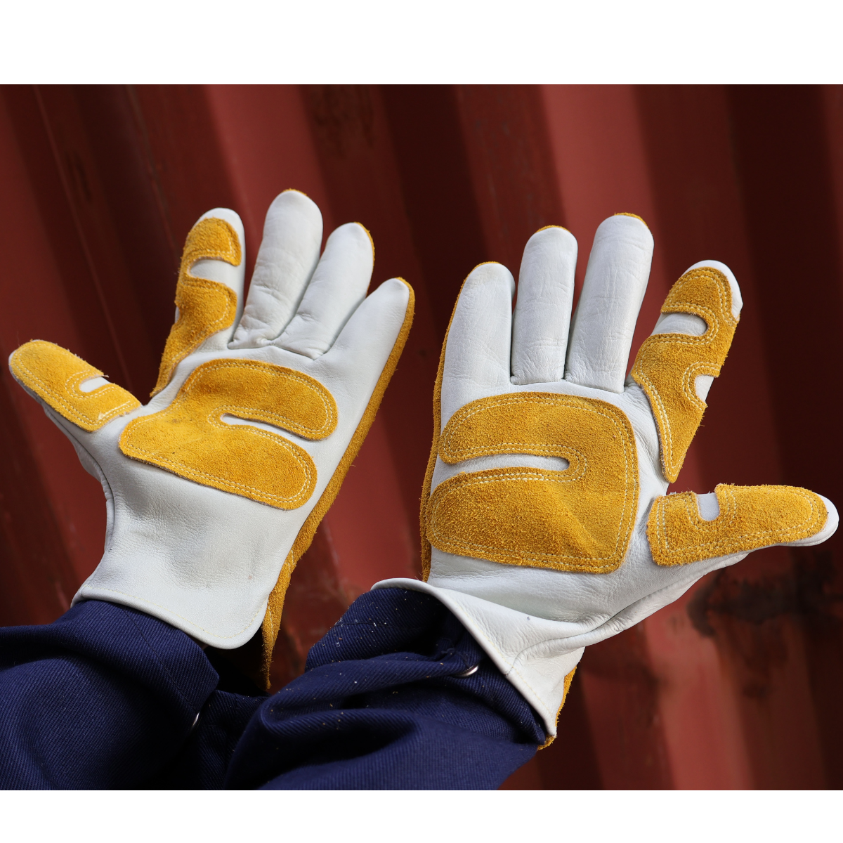 Hot Deal! Black Stallion Grain Cowhide Drivers Glove - Reinforced Palm 97SW