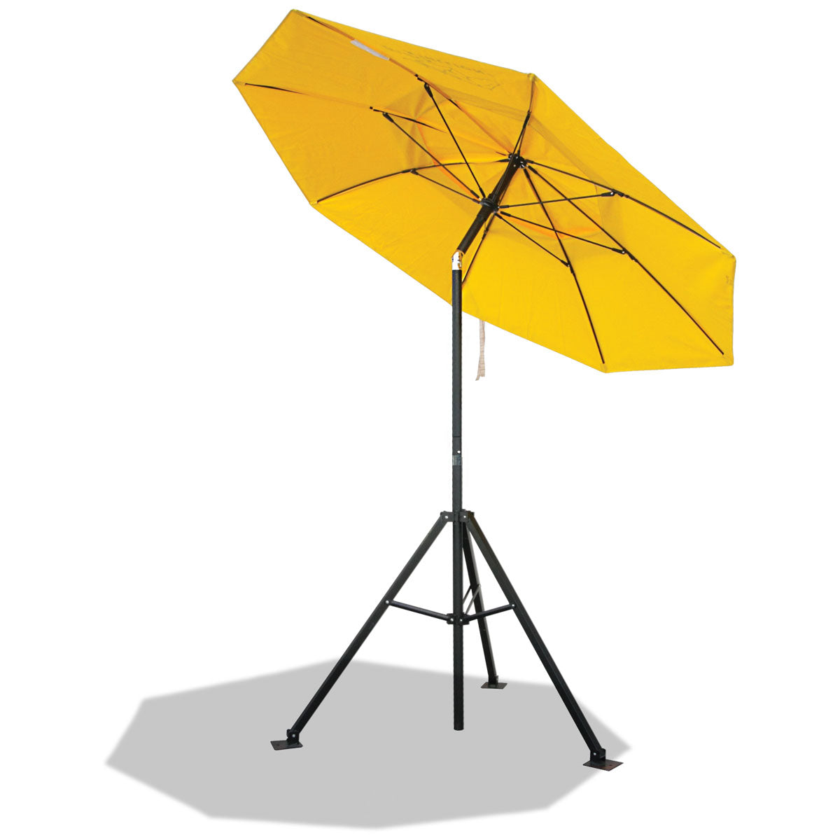 Industrial Flame-Resistant Black Stallion Umbrella UB100 - Ideal for Work Sites