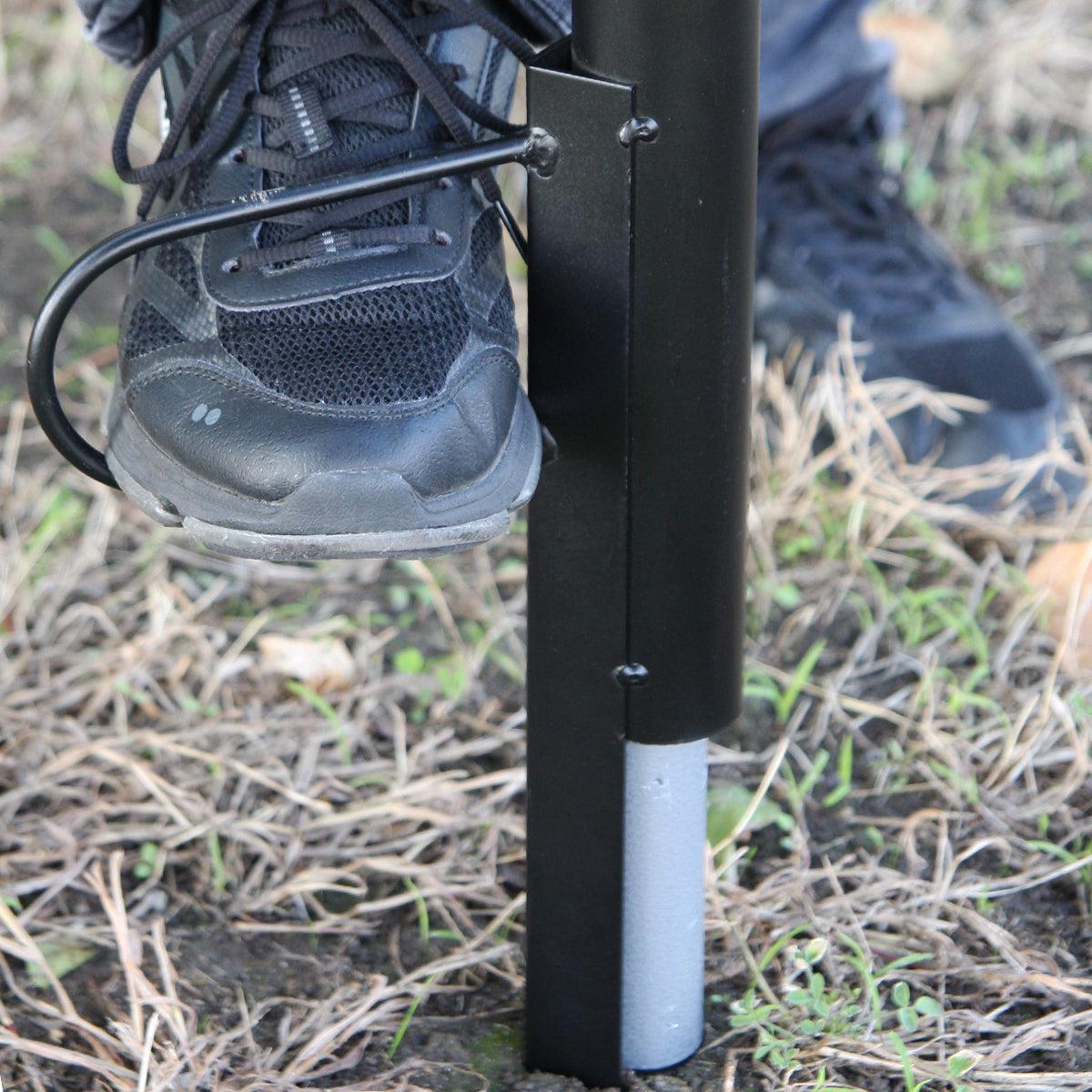 Promo! Universal Black Steel Ground Spike UB25 for Industrial UB200 and UB100 Umbrellas