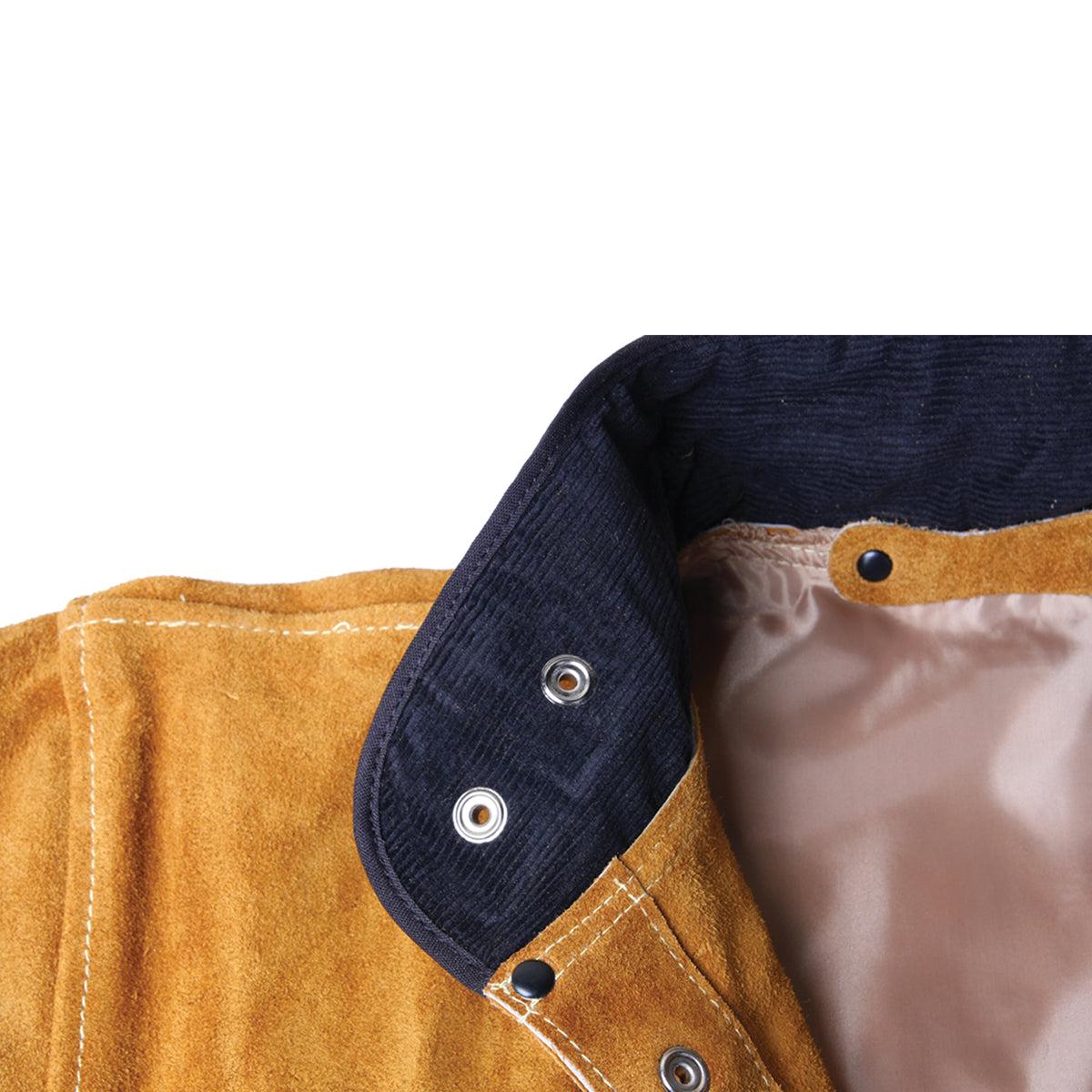 Black Stallion Durable Split Cowhide Welding Jacket - Model 30WC
