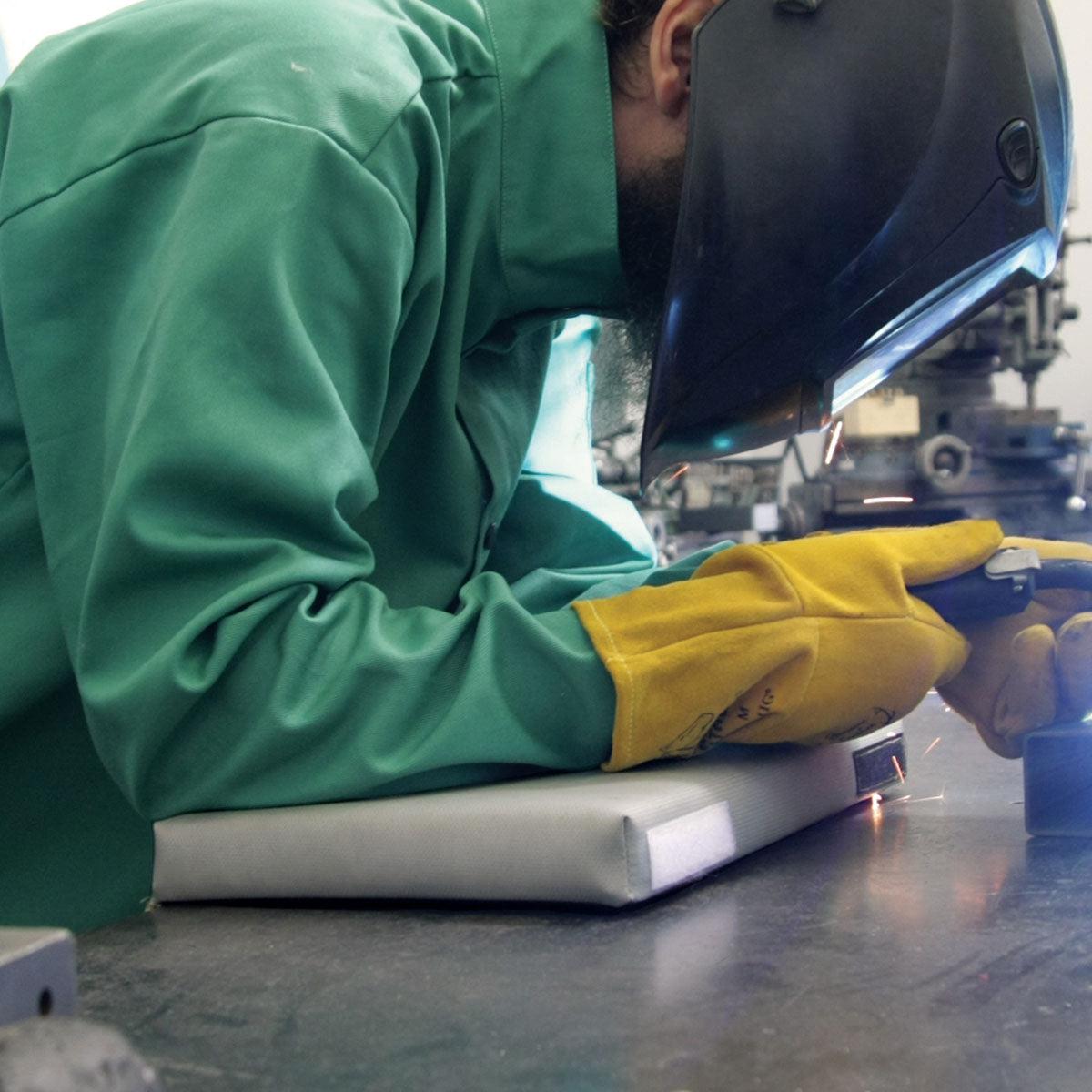 Hot Deal! Flame-Resistant Black Stallion SmashPad FR Welding Mat AP3015 for Comfortable Welding