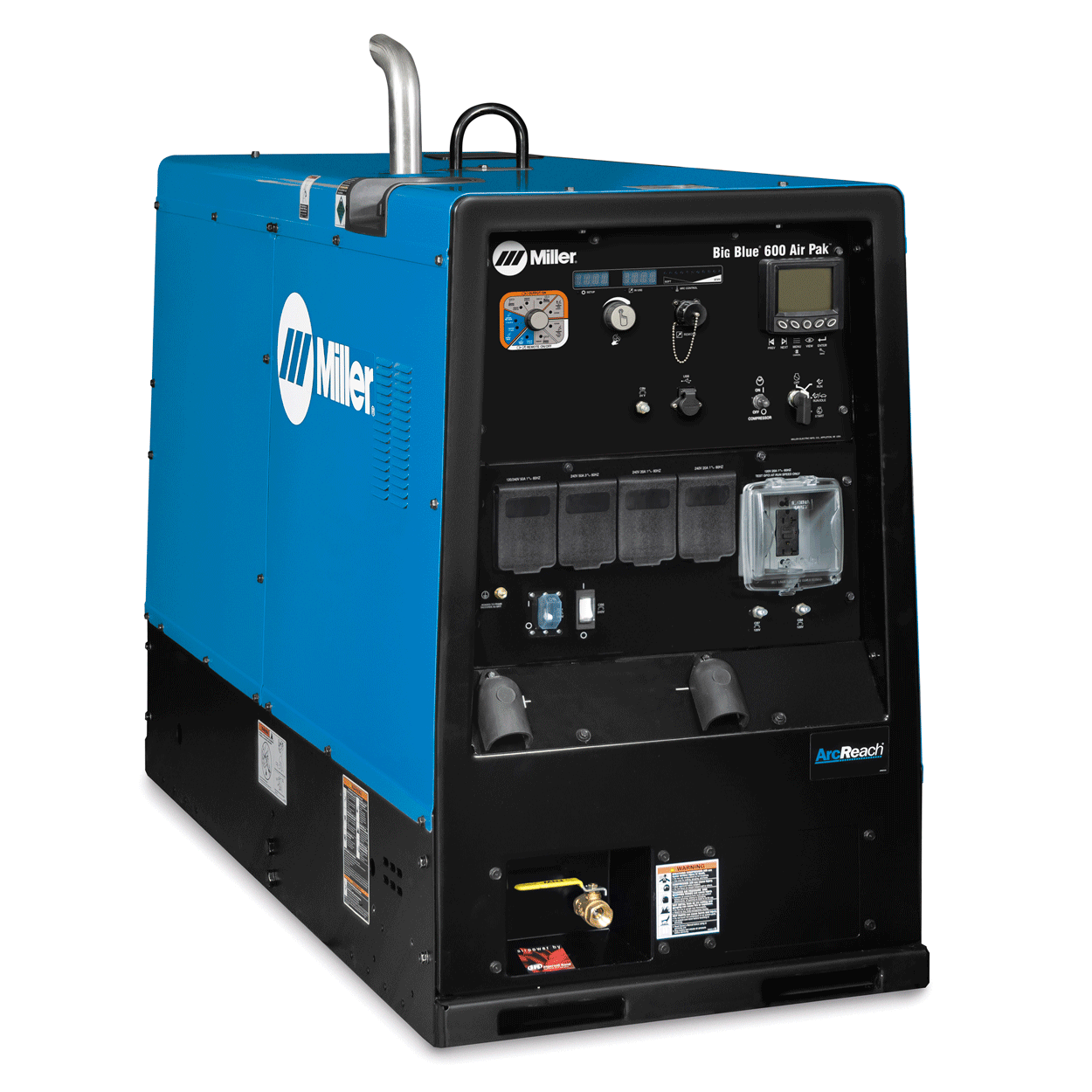 Miller Big Blue 600 Air Pak 907750 - Reliable Multi - Function Welding Machine