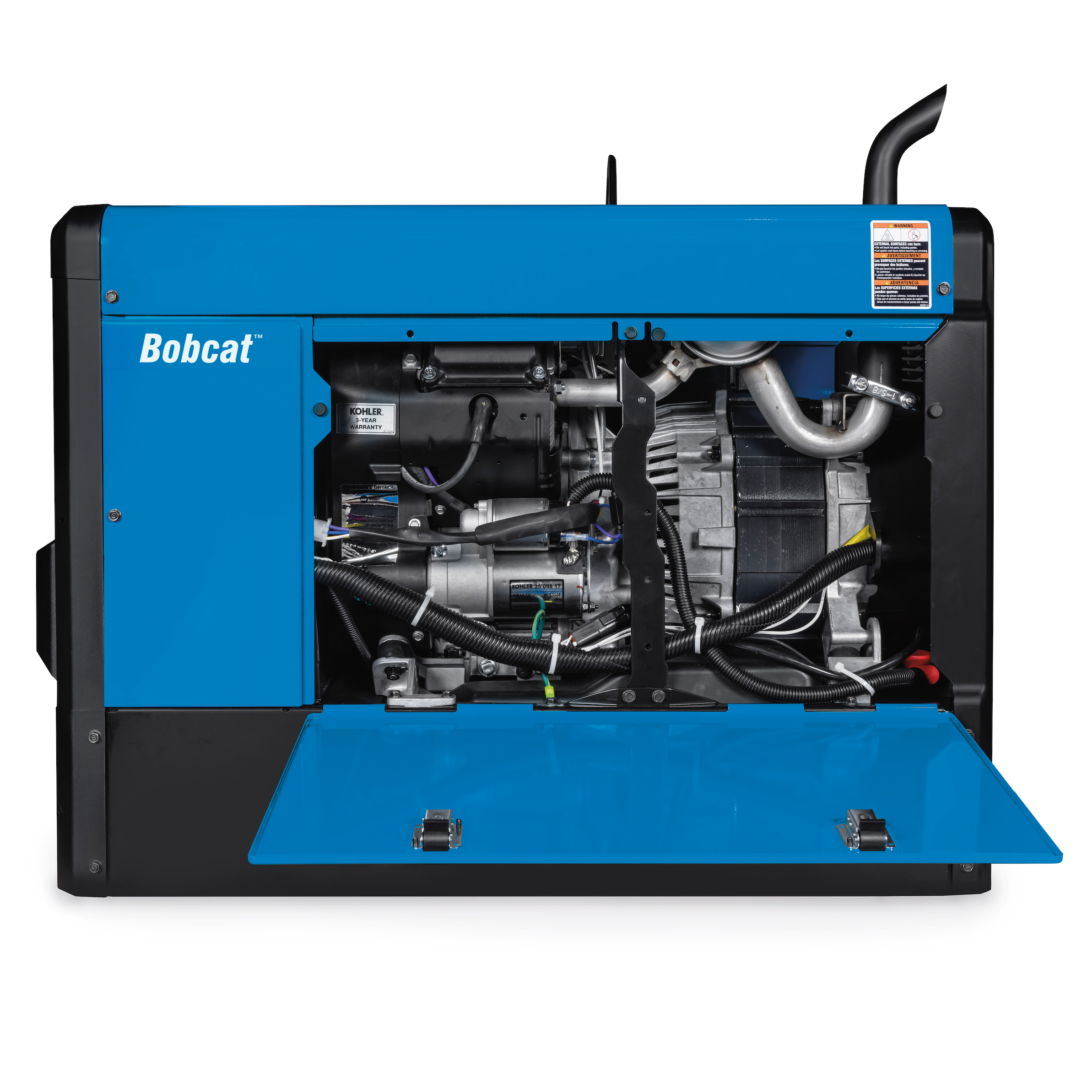 Kohler-powered Miller Bobcat 230 with GFCI - Model 907824