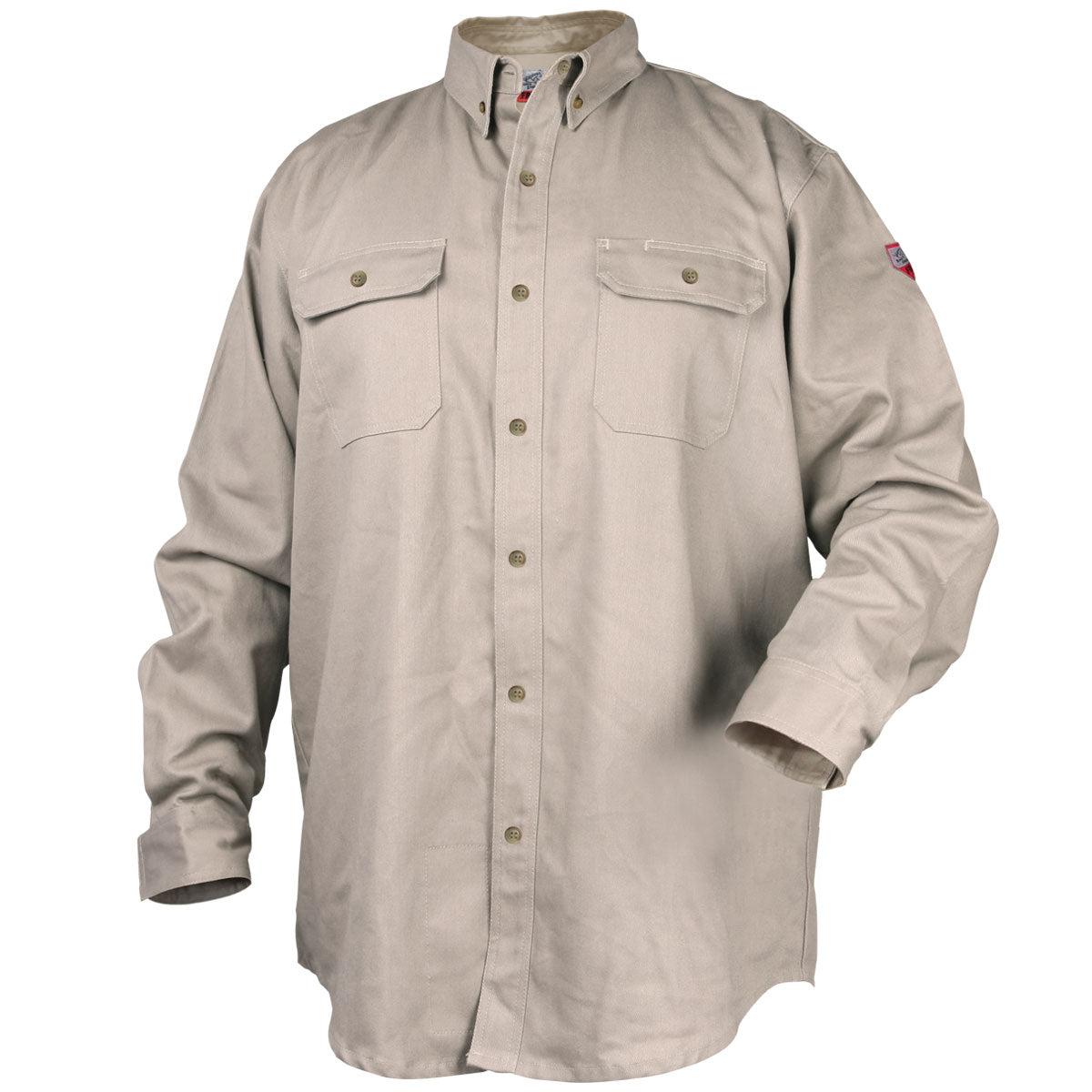 Hot Deal! Black Stallion TruGuard 300 FR Stone Work Shirt - WF2110-ST