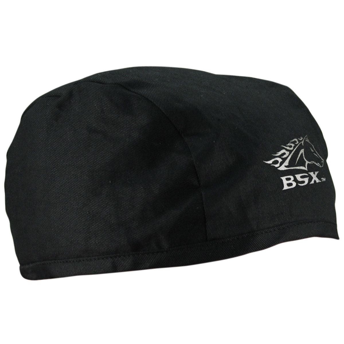 Hot Sale! 100% Cotton Black Stallion Soft Top Beanie Cap for All Sizes