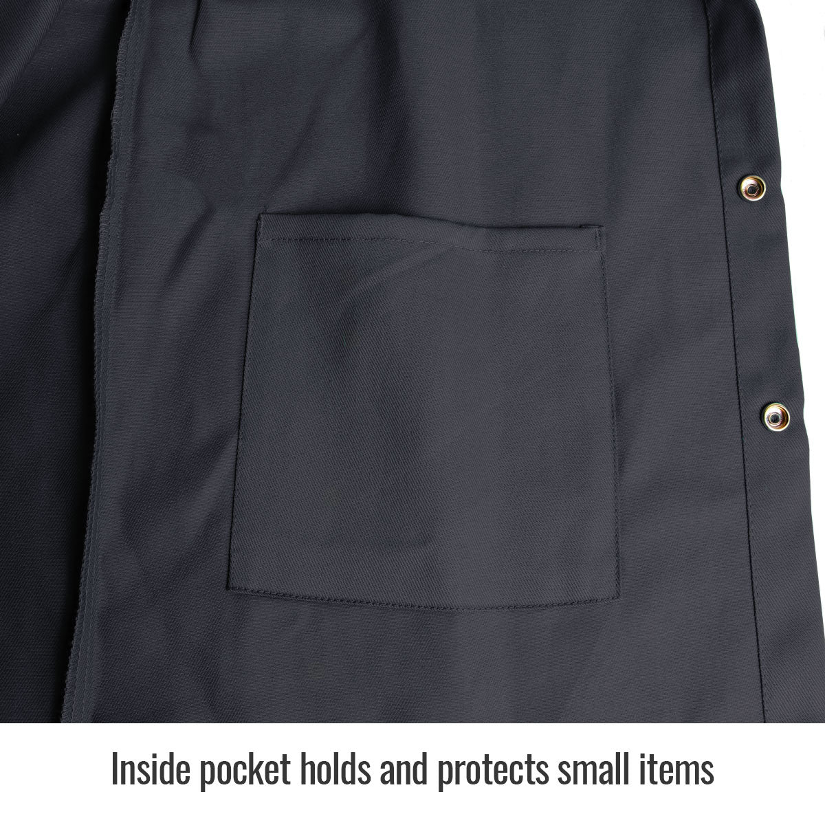 Hot Deal! Black TruGuard 200 FR Cotton Welding Jacket for Light - Duty TIG & MIG Welding