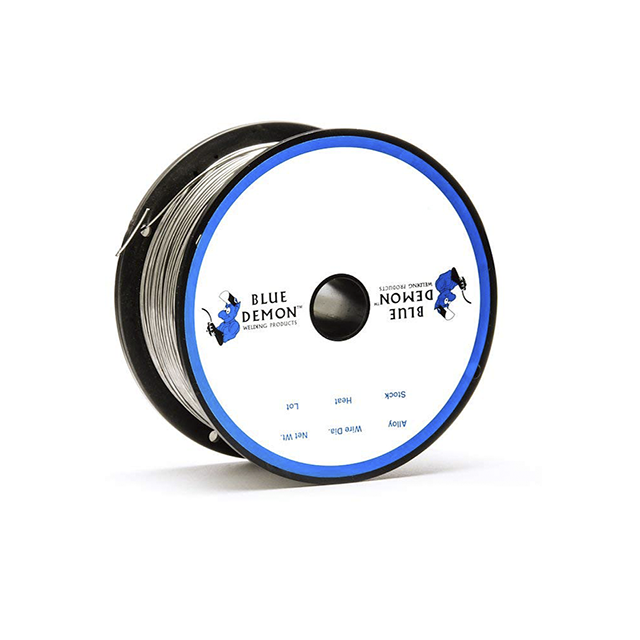 Blue Demon 308LFC-O .045 Stainless Flux-Core Welding Wire, 1# - Ideal for Various Stainless Steels