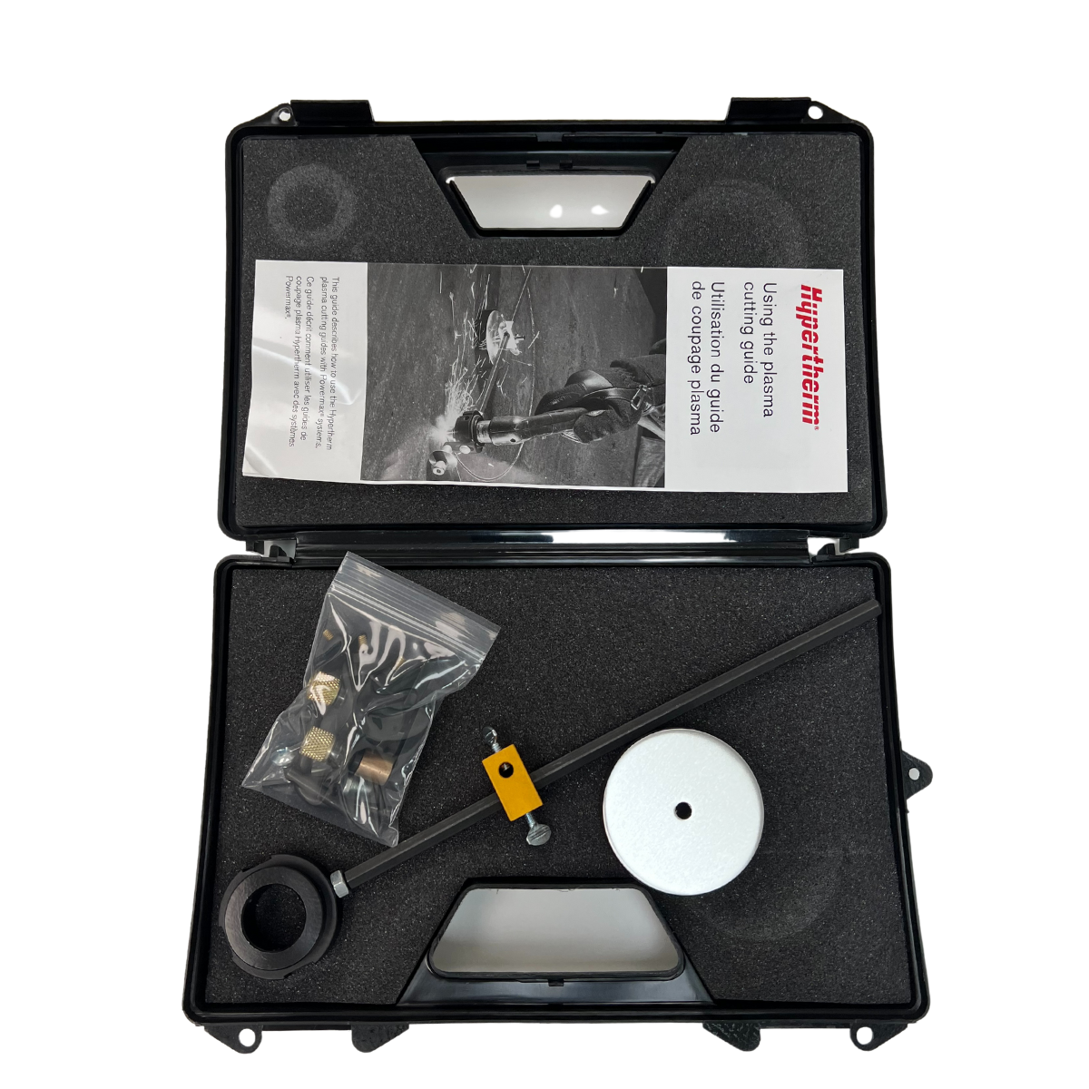 Hot Deal! Hypertherm SmartSYNC Deluxe Plasma Circle Cutting Guide Kit with Magnetic Base - 027669
