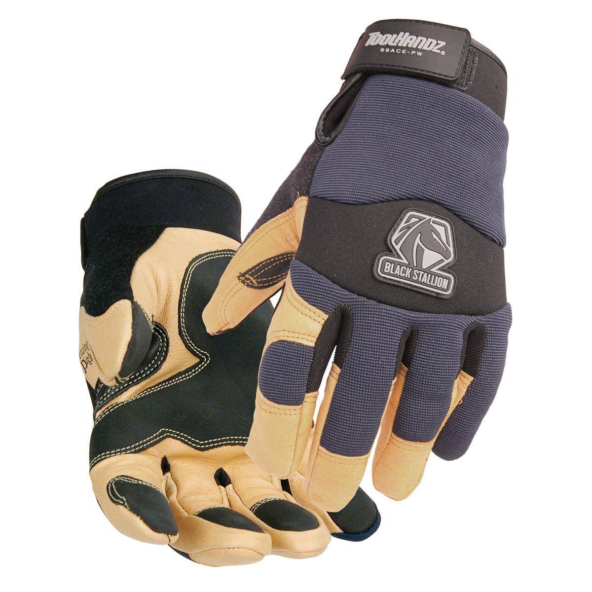 Hot Deal! Black Stallion Pigskin Insulated Winter Mechanics Gloves - Premium ToolHandz for Work