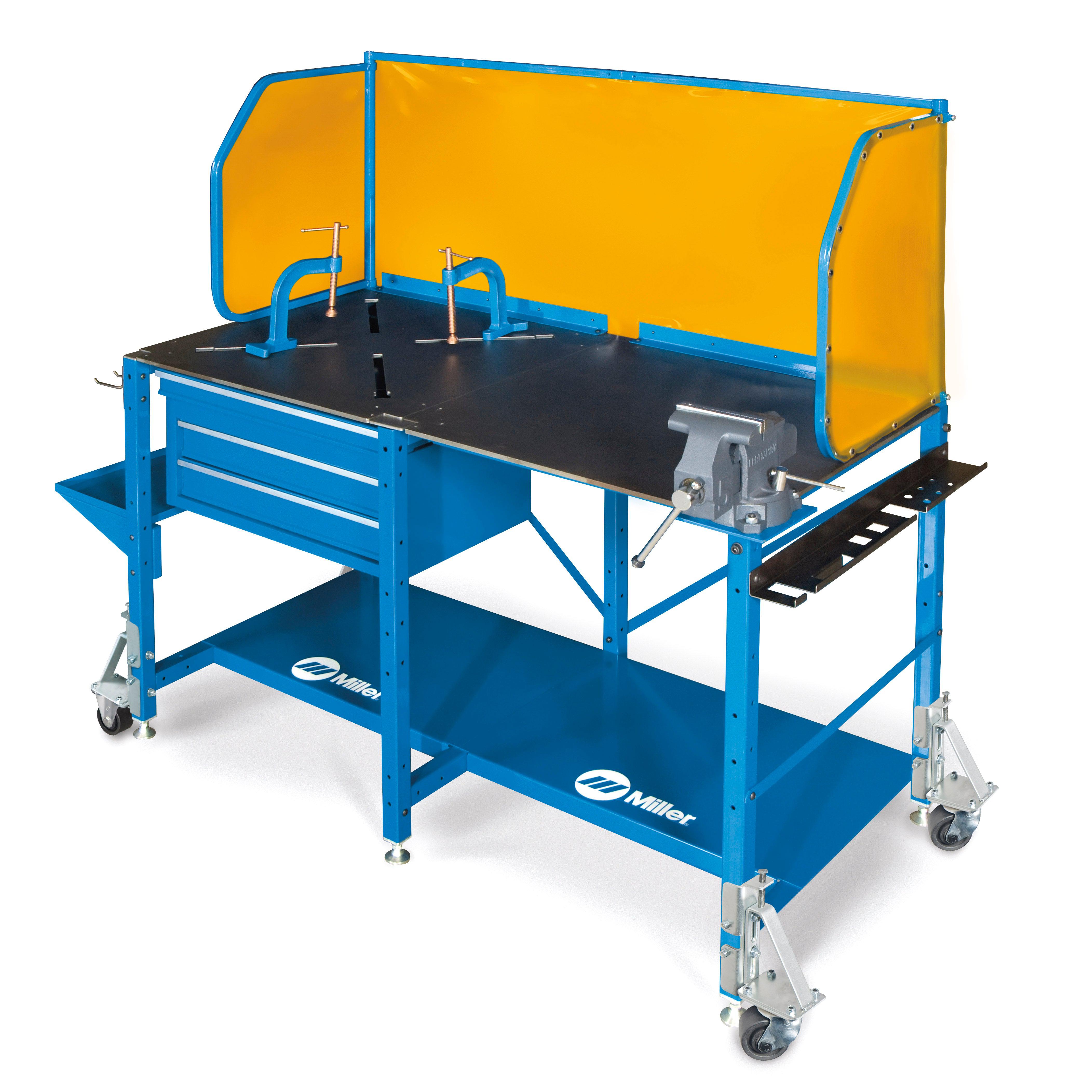 Fully Loaded Miller ArcStation 60SX Welding & Metalworking Work Bench - 951793