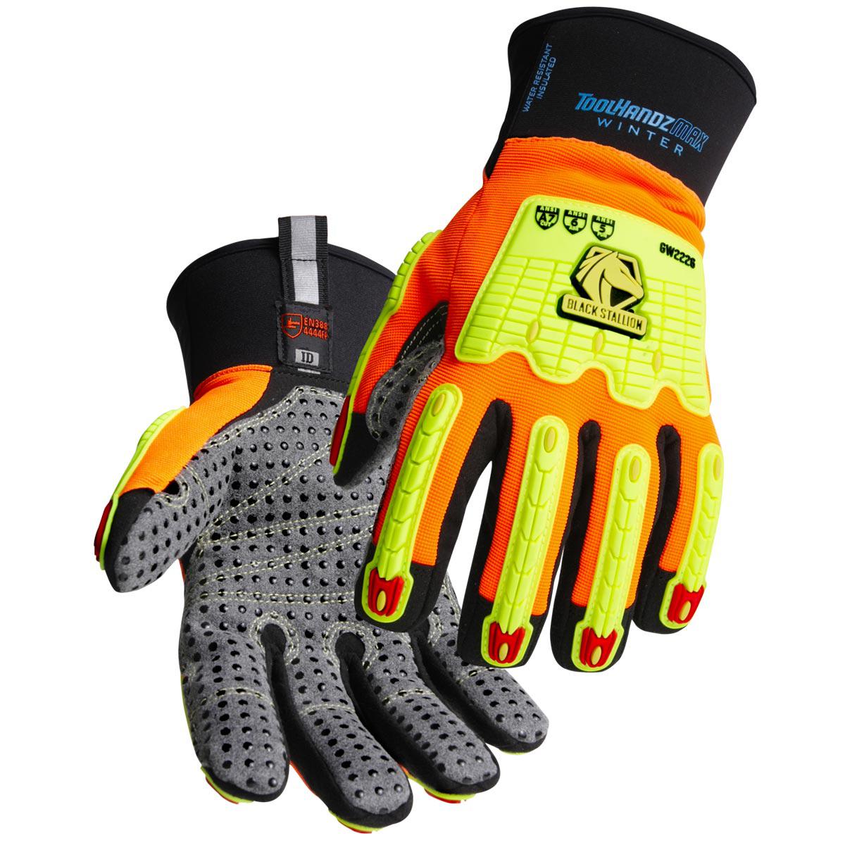 Black Stallion ToolHandz MAX Winter Mechanics Gloves - High Cut-Resistant (GW2226-OB)