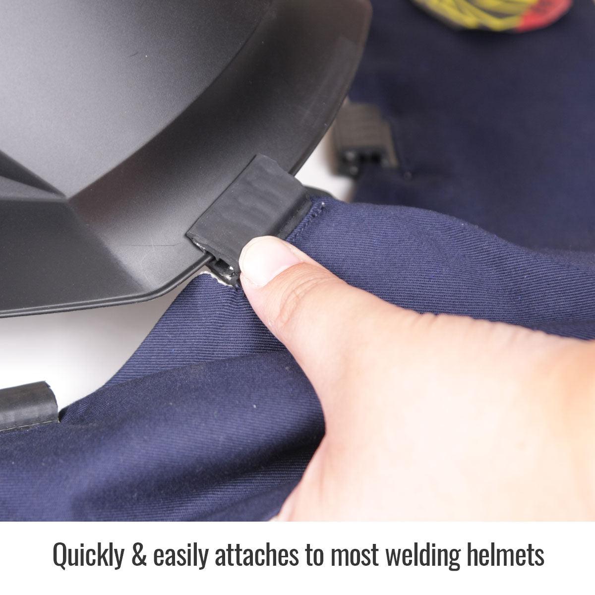 Hot Deal! Black Stallion FR Wrap - Around Helmet Bib AH2140 - NS