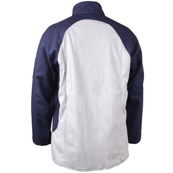 Hot Deal! Black Stallion FR Cotton Welding Jacket with Stretch-Back - JF1625-NG