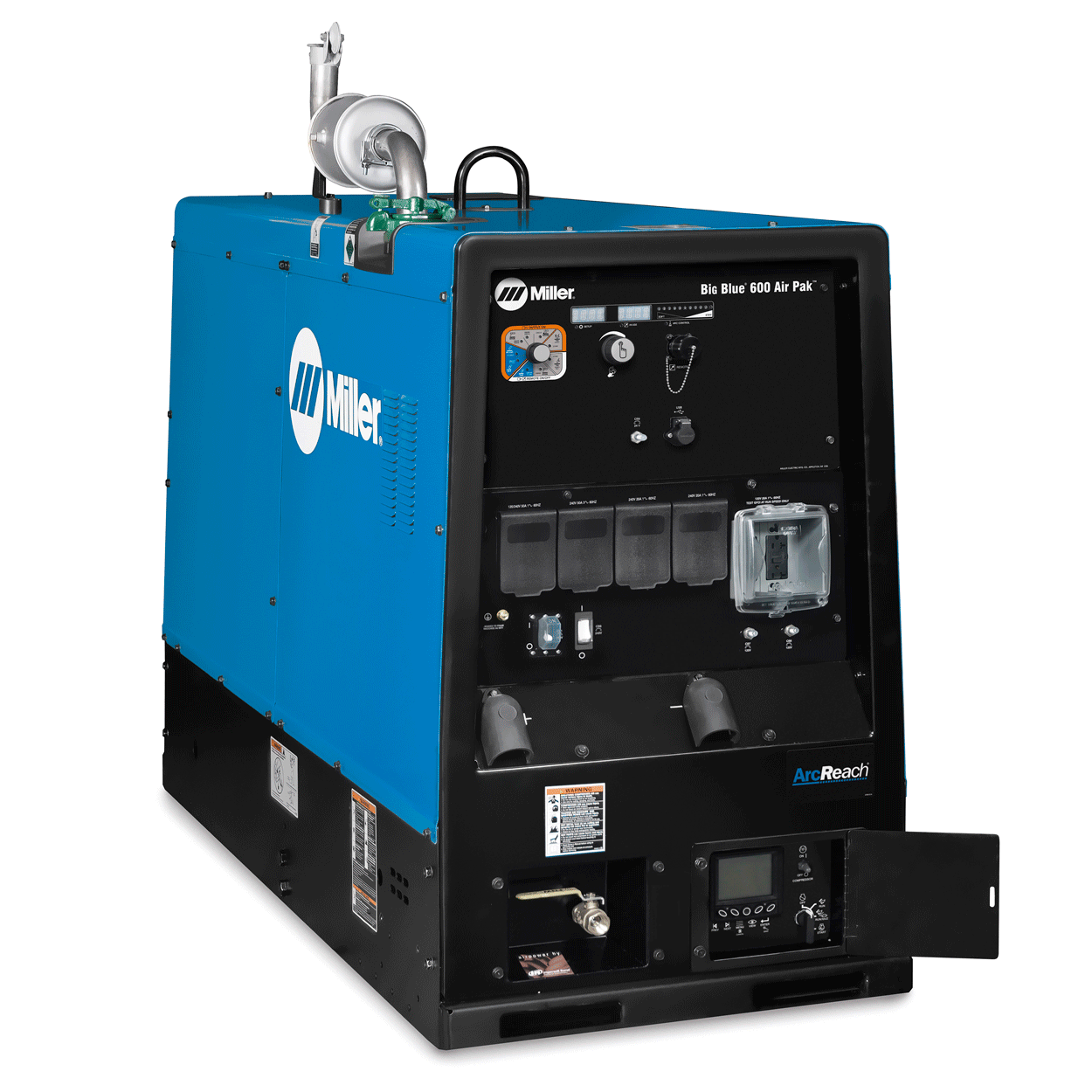 Miller Big Blue 600 Air Pak (Deutz) Truck-Mounted Spec for High - Productivity Work