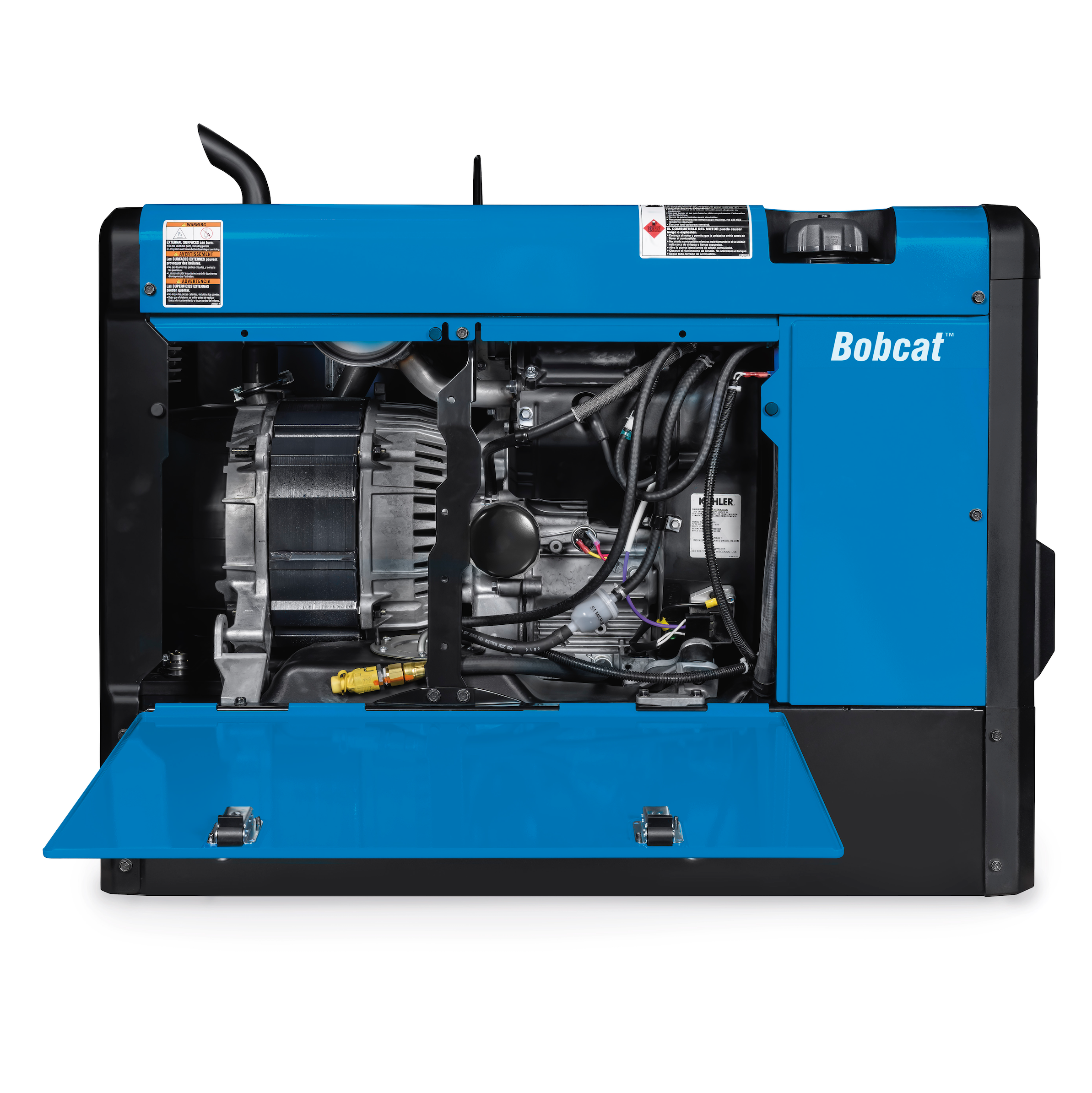 Kohler-powered Miller Bobcat 230 3 Phase Welder with GFCI - 907842