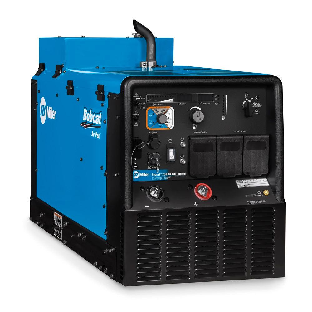 Hot Deal! Miller Bobcat 200 Air Pak Diesel - All - in - One Power Solution 907760