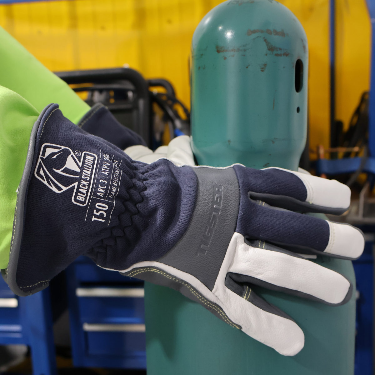 Hot Sale! Black Stallion T50 Tigster TIG Welding Gloves with Enhanced Protection