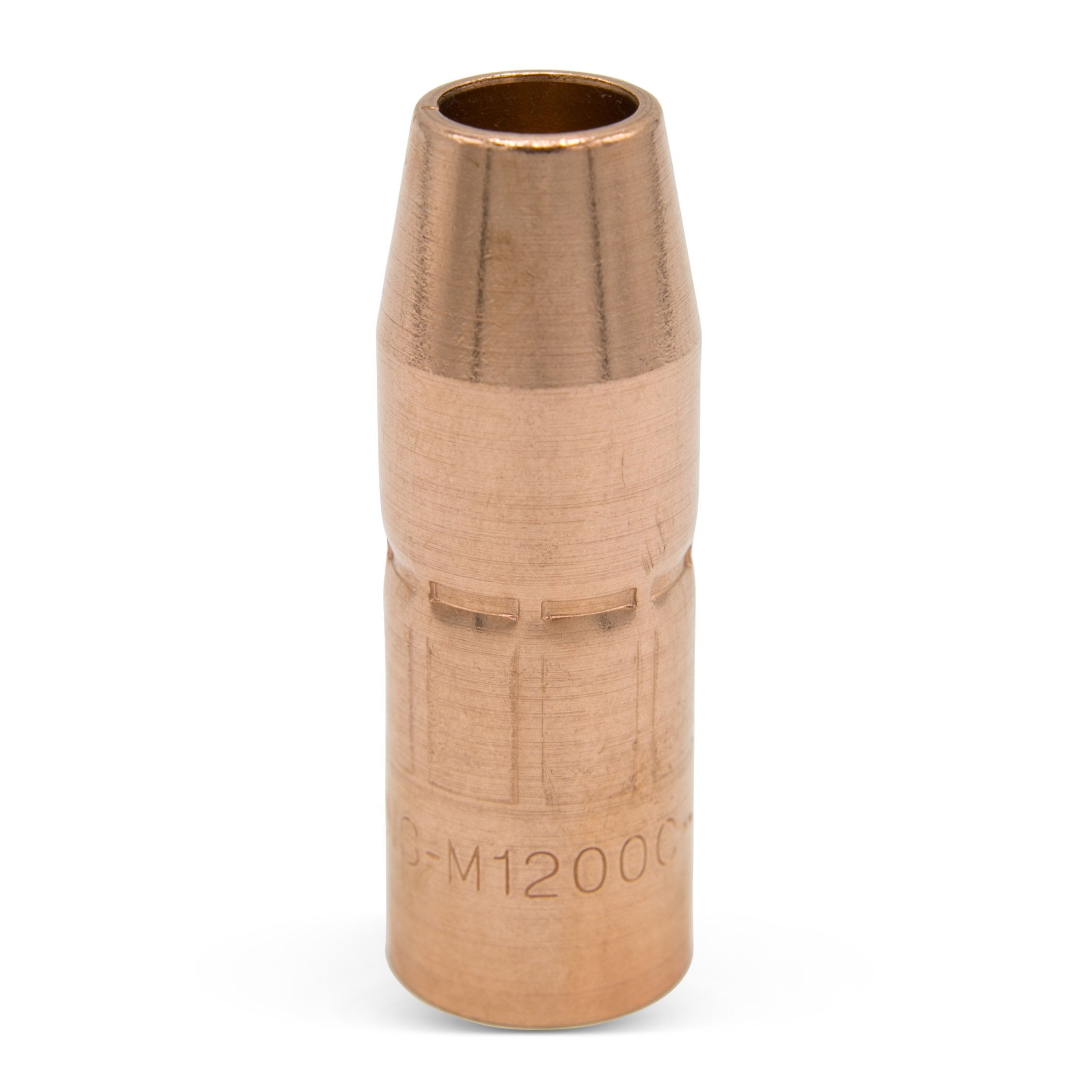 Hot Deal! 2-Pack Miller AccuLock MDX 1/2 Flush Thread-On Copper MIG Nozzles for MDX-100 Gun