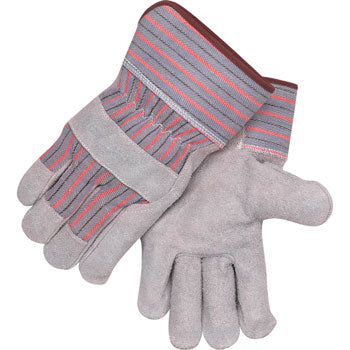 Hot Deal! 12-Pack Black Stallion Standard Split Cowhide Leather Palm Gloves - 5B