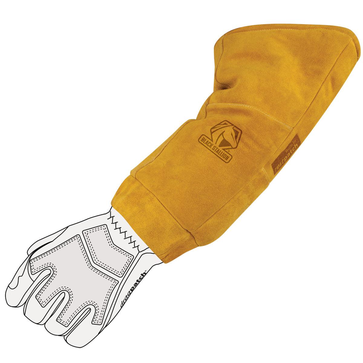Hot Deal: Black Stallion Welding Glove Extender Sleeve BX - EXT