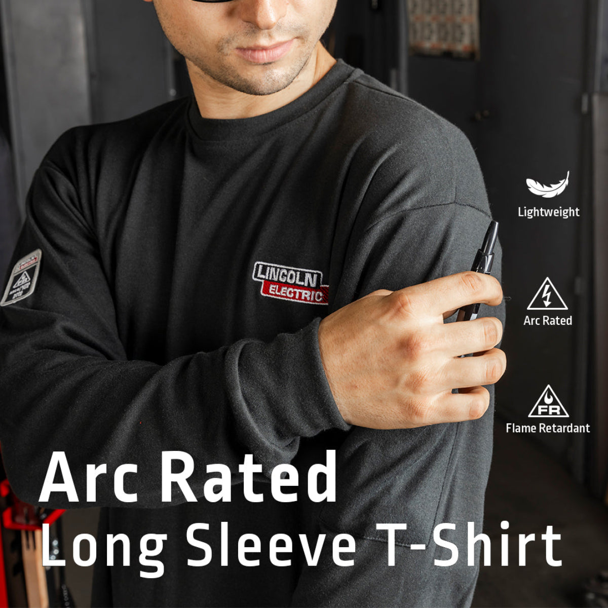 Lincoln Flame-Retardant Arc-Rated K5267 Welding T-Shirt
