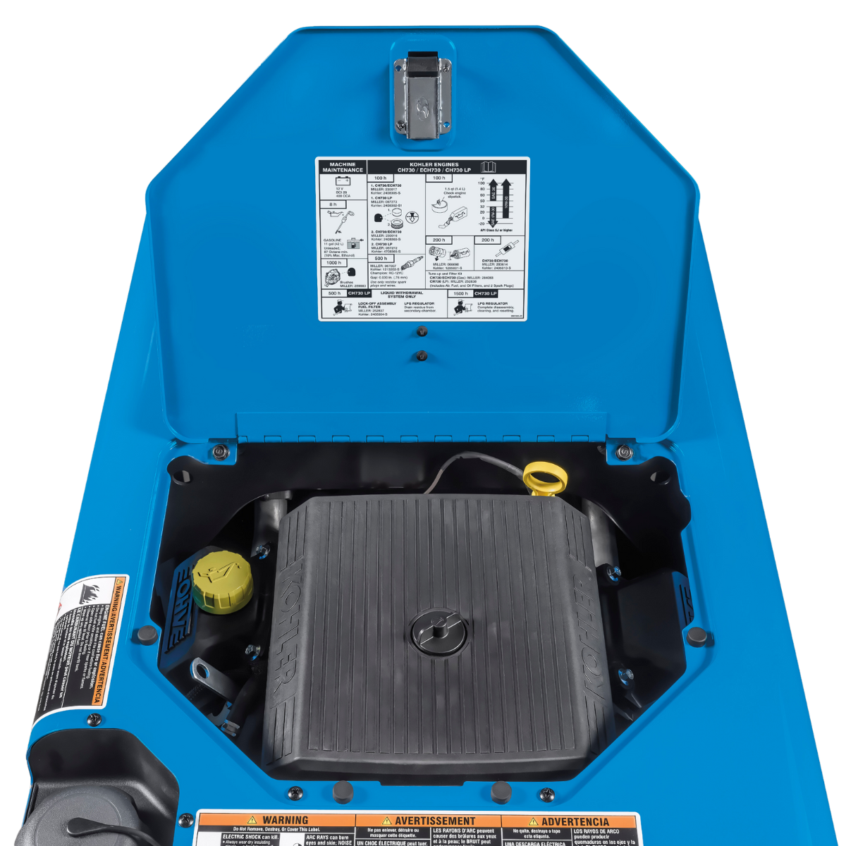 Kohler-powered Miller Bobcat 230 3 Phase Welder with GFCI - 907842
