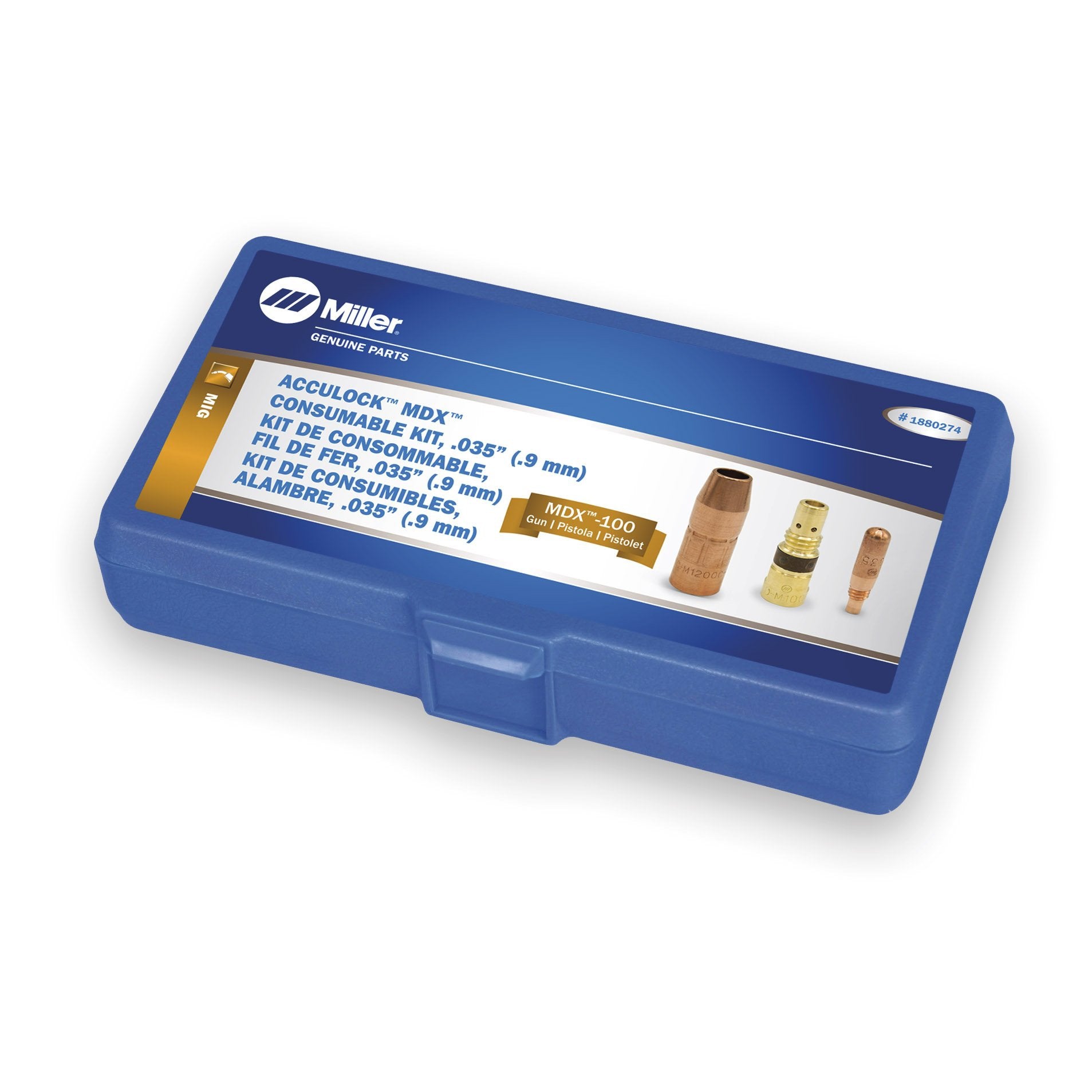 Hot Deal! Miller AccuLock MDX - 100 MIG Consumable Kit