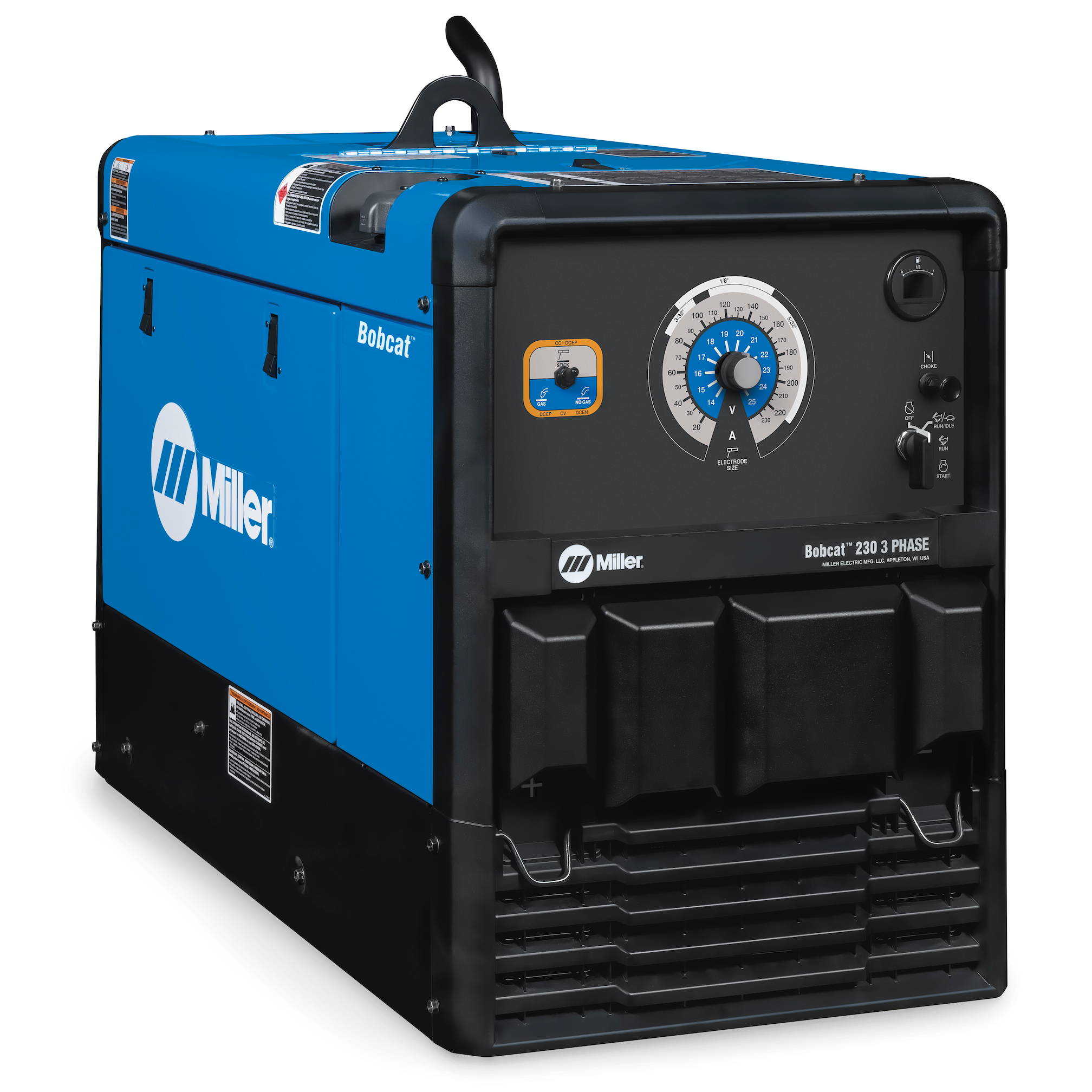 Kohler-powered Miller Bobcat 230 3 Phase Welder with GFCI - 907842