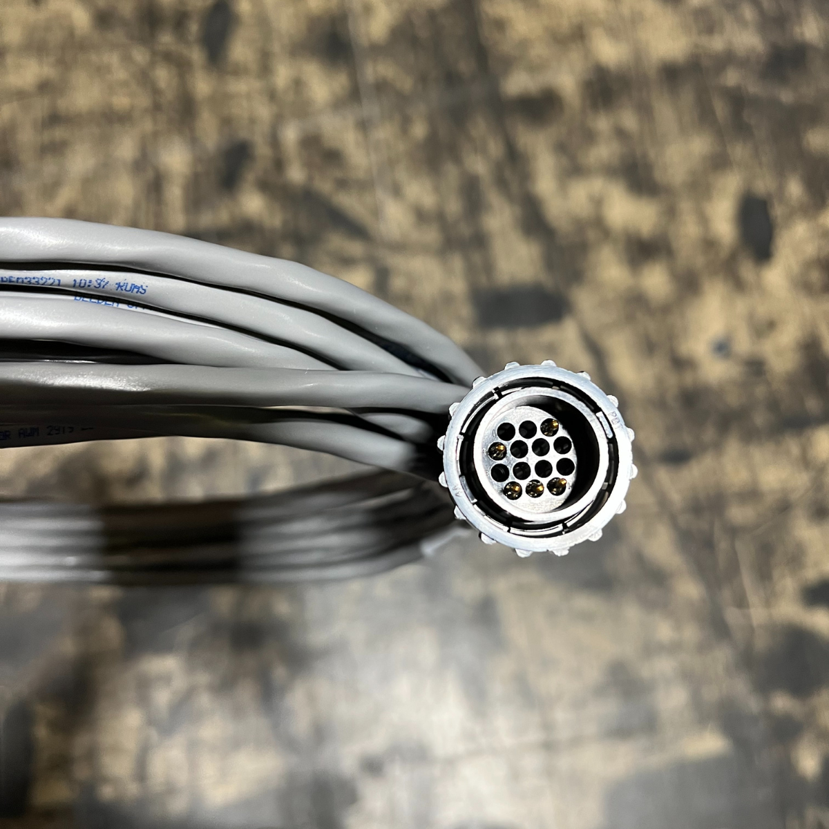 25 ft Hypertherm Machine Interface Cable without Voltage Divider Signal, Spade Connectors - 023206 On Sale
