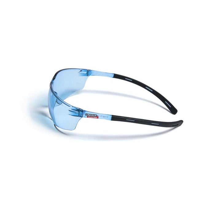 Lincoln Axilite Light Blue Anti-Scratch Safety Glasses - K4675-1