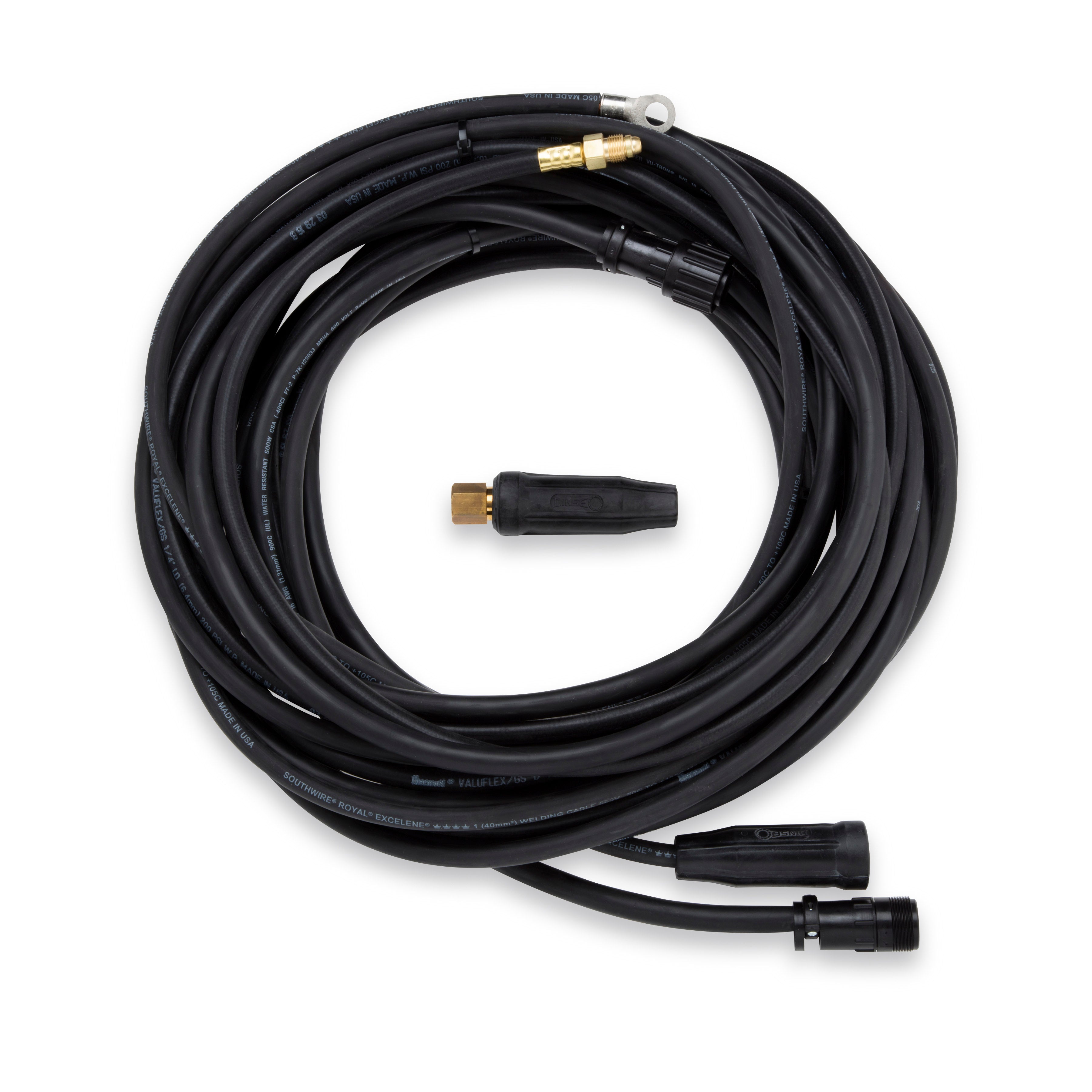 Hot Deal! 50 Ft. Miller Spoolmatic 15A/30A Extension Hose for Enhanced Welding Flexibility - 132229