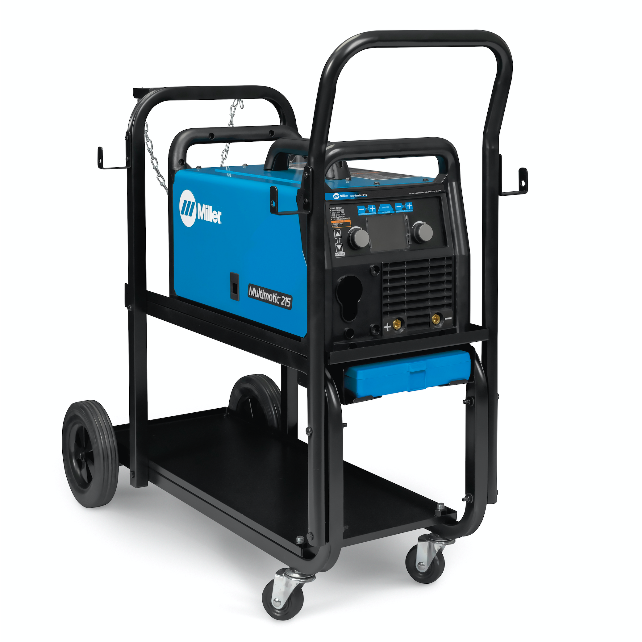 Hot Deal! Miller Multimatic 215 All - in - One Multiprocess Welder with Welding Cart