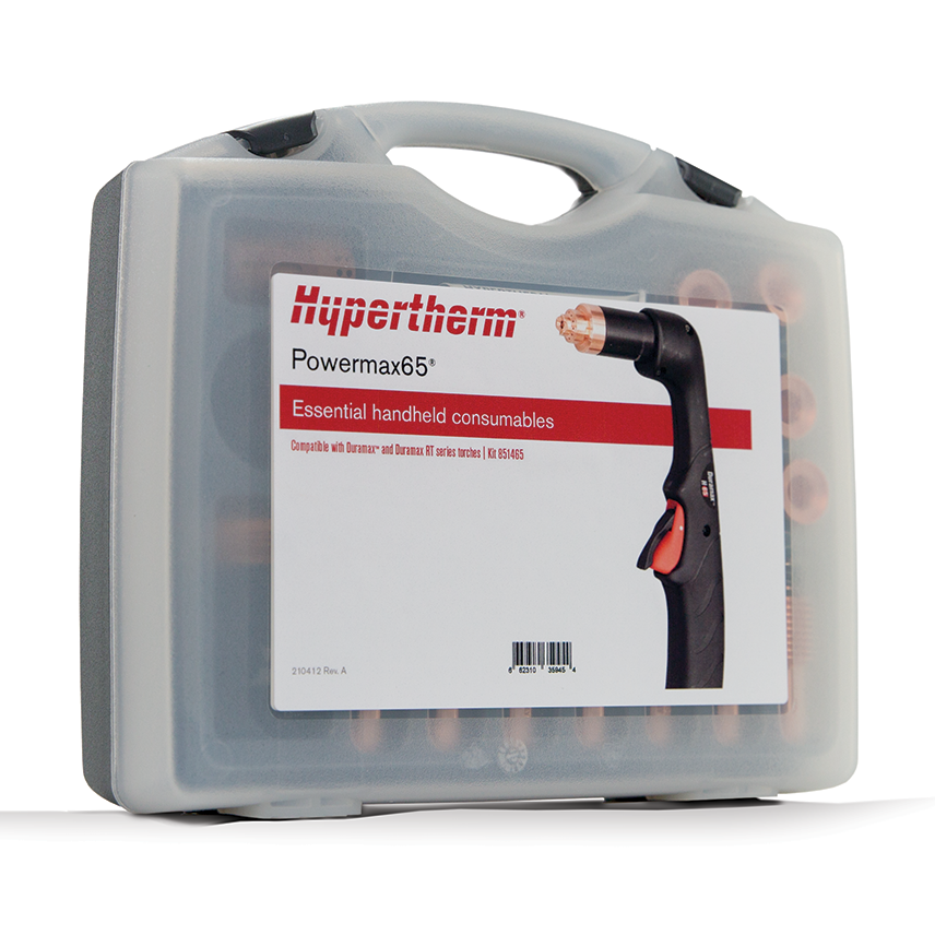 Hypertherm Powermax65 Essential Handheld Cutting Consumable Kit - 851465