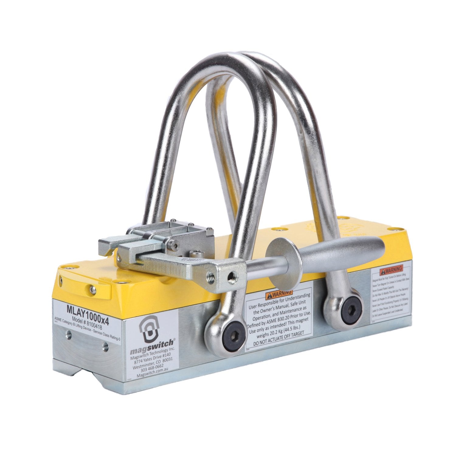 Magswitch MLA1000X4 Heavy-Duty, High-Force Lifting Magnet - 8100418
