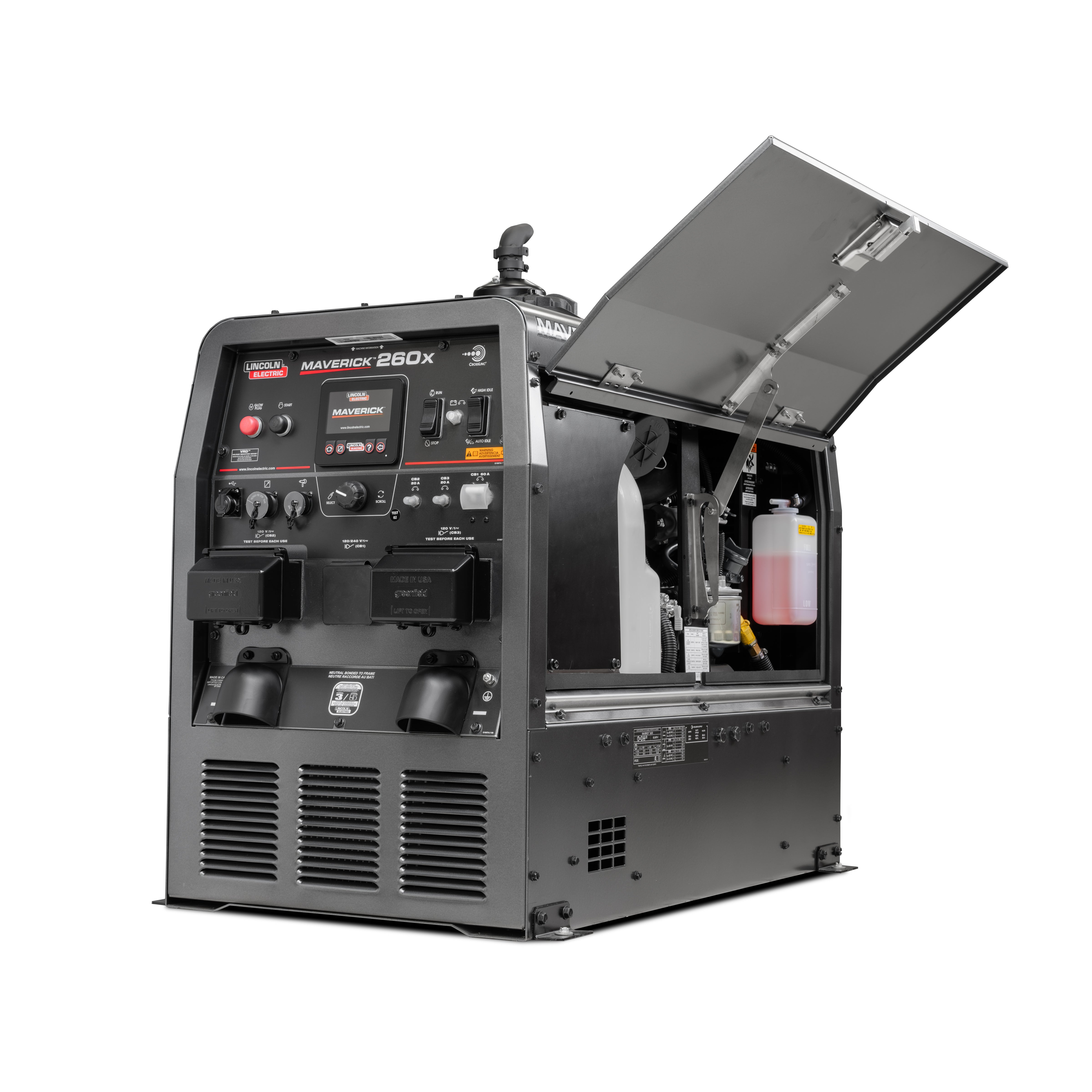 Lincoln Maverick 260X Kubota Diesel Welder/Generator - High - Performance Model K5272 - 1