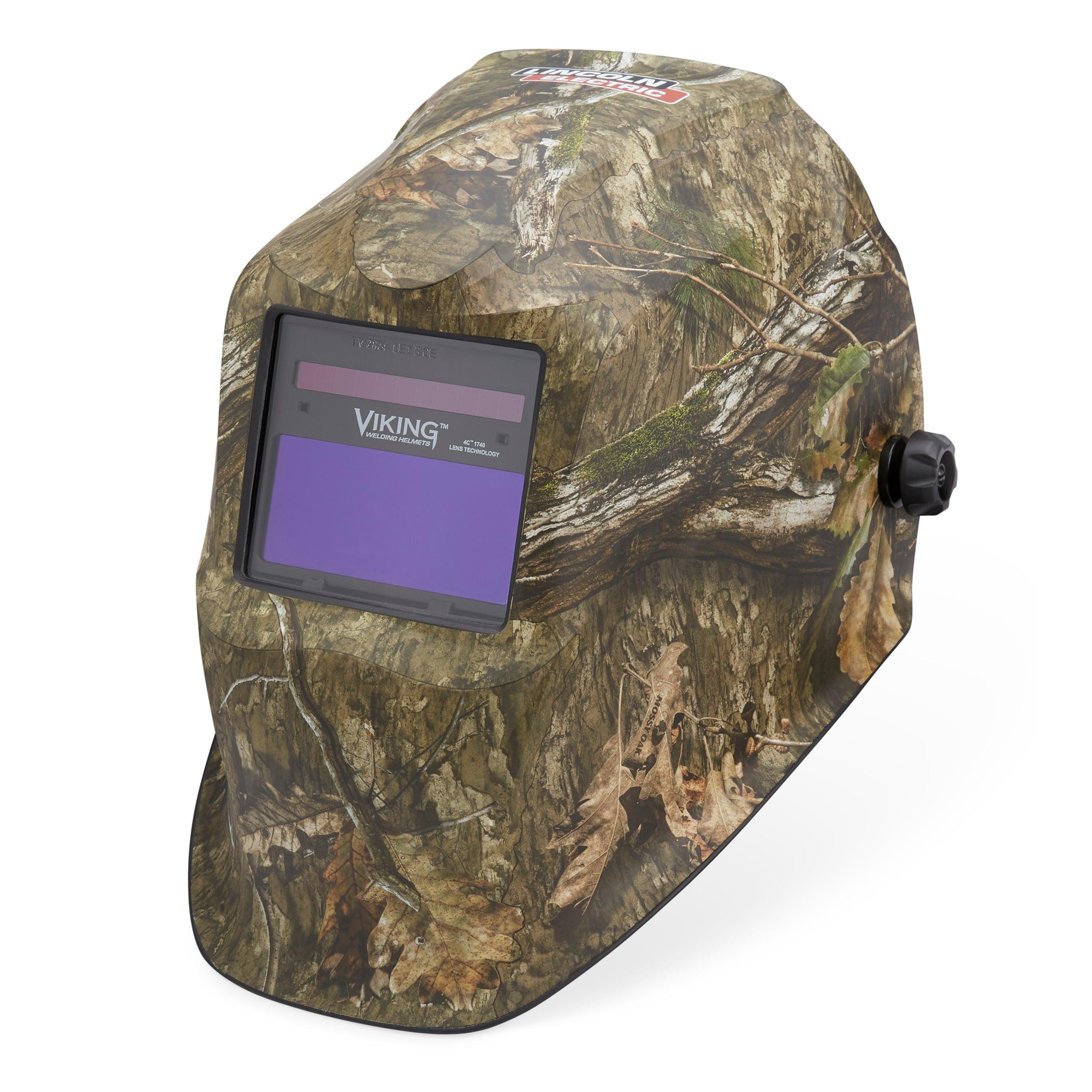 Lincoln Viking 1740 4C Mossy Oak Auto - Darkening Welding Helmet K5241 - 3: Great Value for Welders