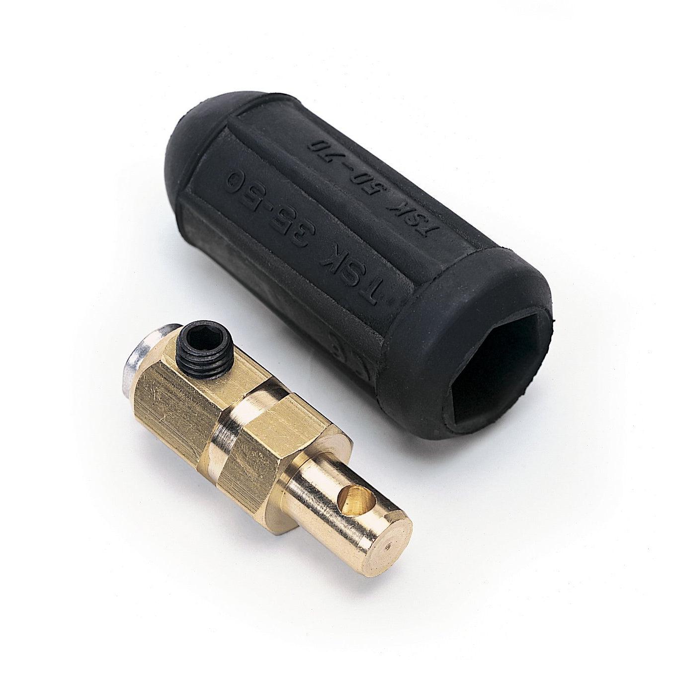 Lincoln High - Capacity Twist - Mate Cable Plug for 50 - 70mm (1/0 - 2/0) Cable, K852 - 70