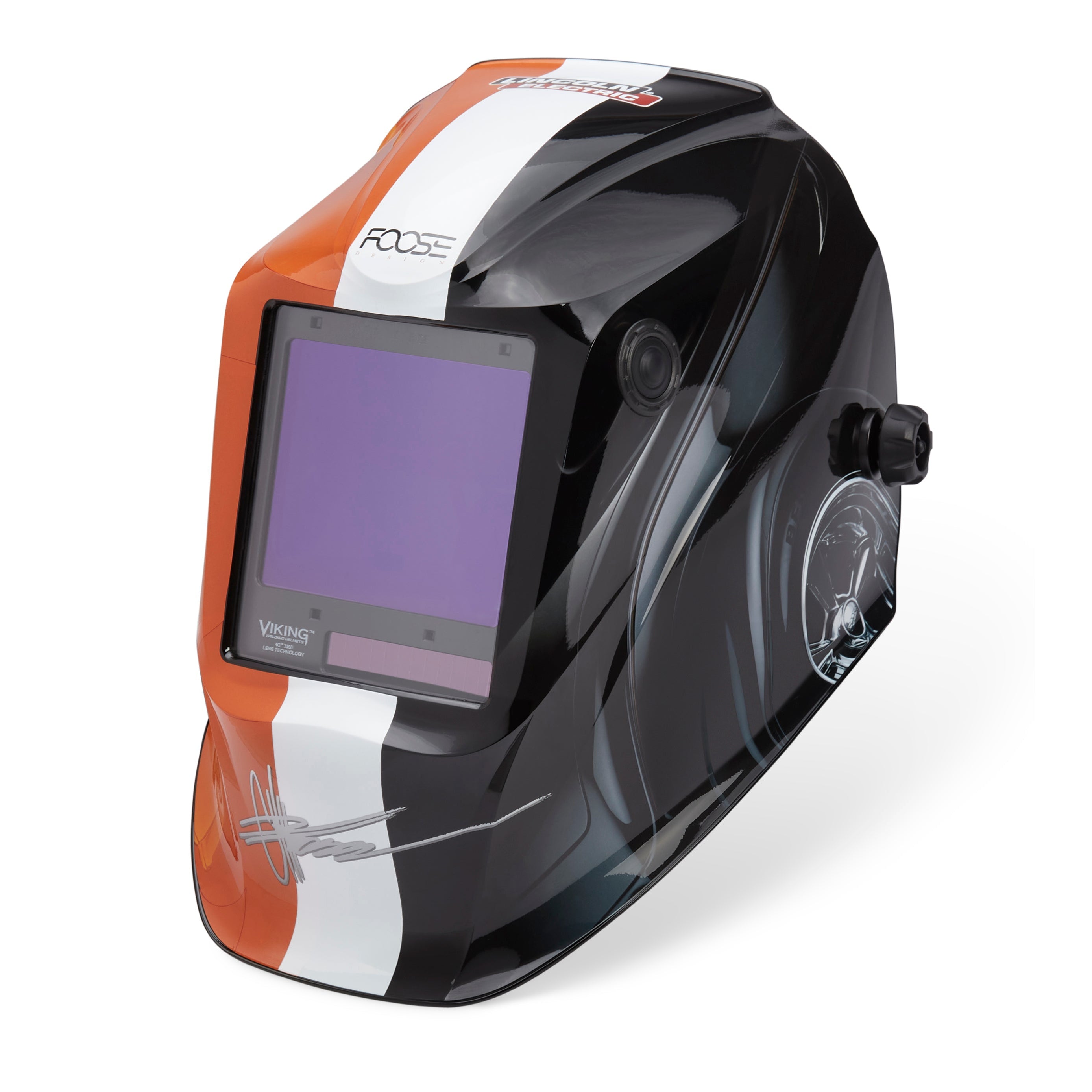 Lincoln Viking 3350 4C Foose Monarch 4th Gen - High - Performance Welding Helmet K5133 - 4