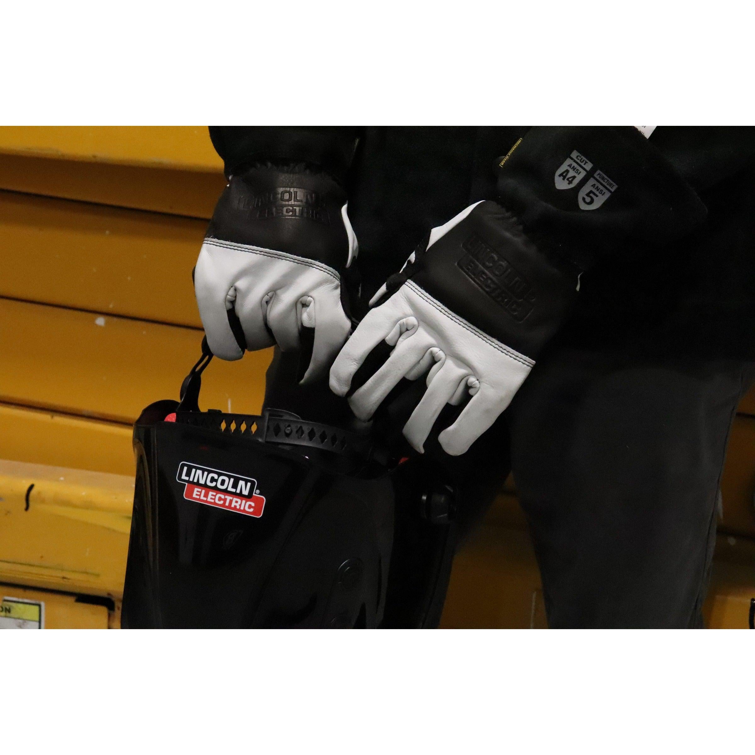 Lincoln MX Series High - Quality A4 Cut - Resistant Premium MIG Welding Gloves - K5131
