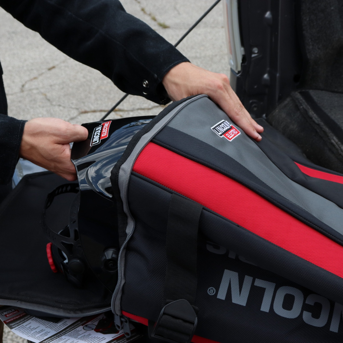 Lincoln 2-in-1 Welder's Dufflepack K4799-1 - Great Storage Deal