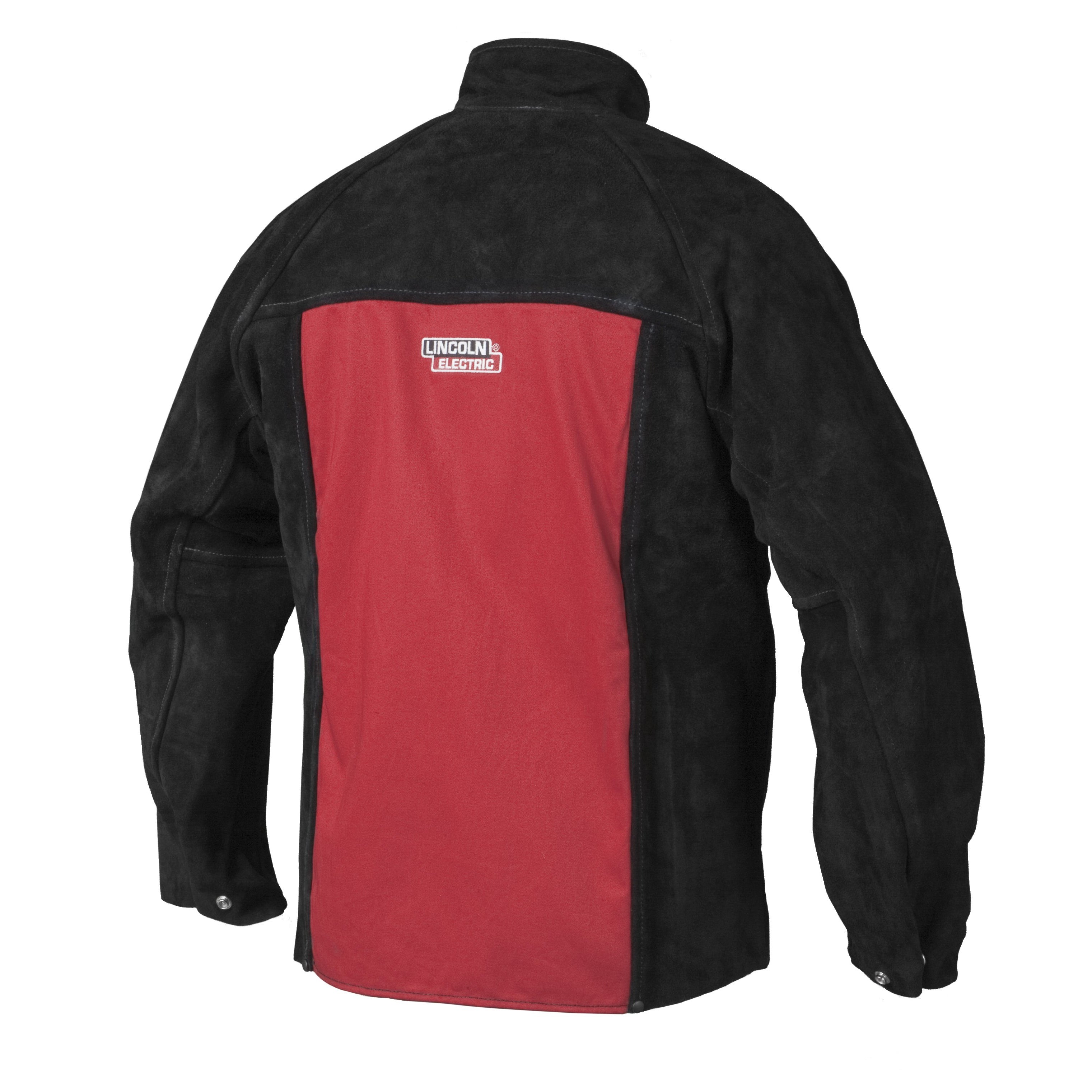 Hot Deal! Lincoln Heavy - Duty Welding Leather Jacket K2989 for Superior Protection