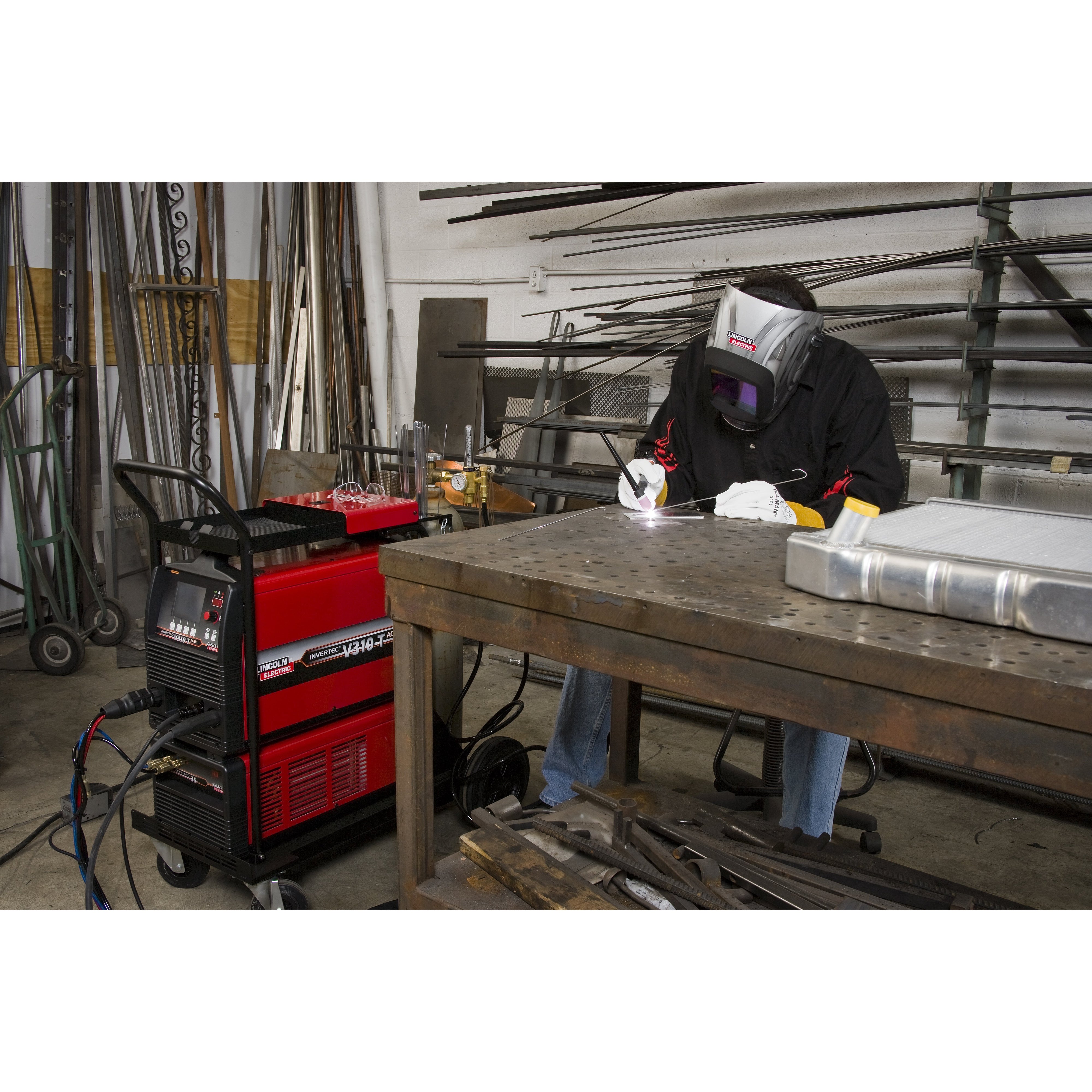 Lincoln Water - Cooled TIG - Mate 20 TIG Torch Starter Kit K2267 - 1