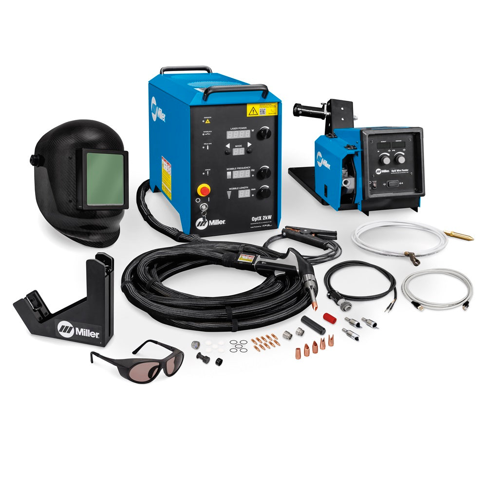 Hot Sale! Miller OptX 2kW Handheld Laser Welder for High - Productivity Welding Jobs