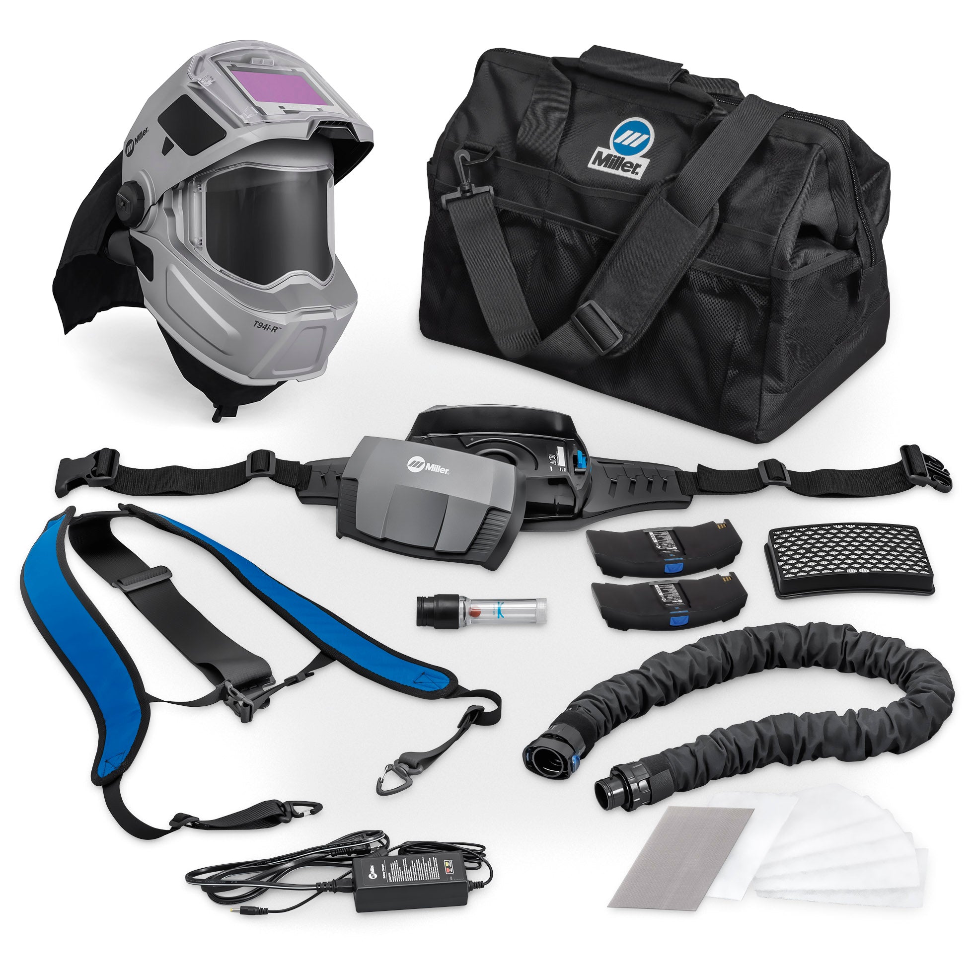 Miller PAPR II with T94i - R Helmet: High - Efficiency Protection