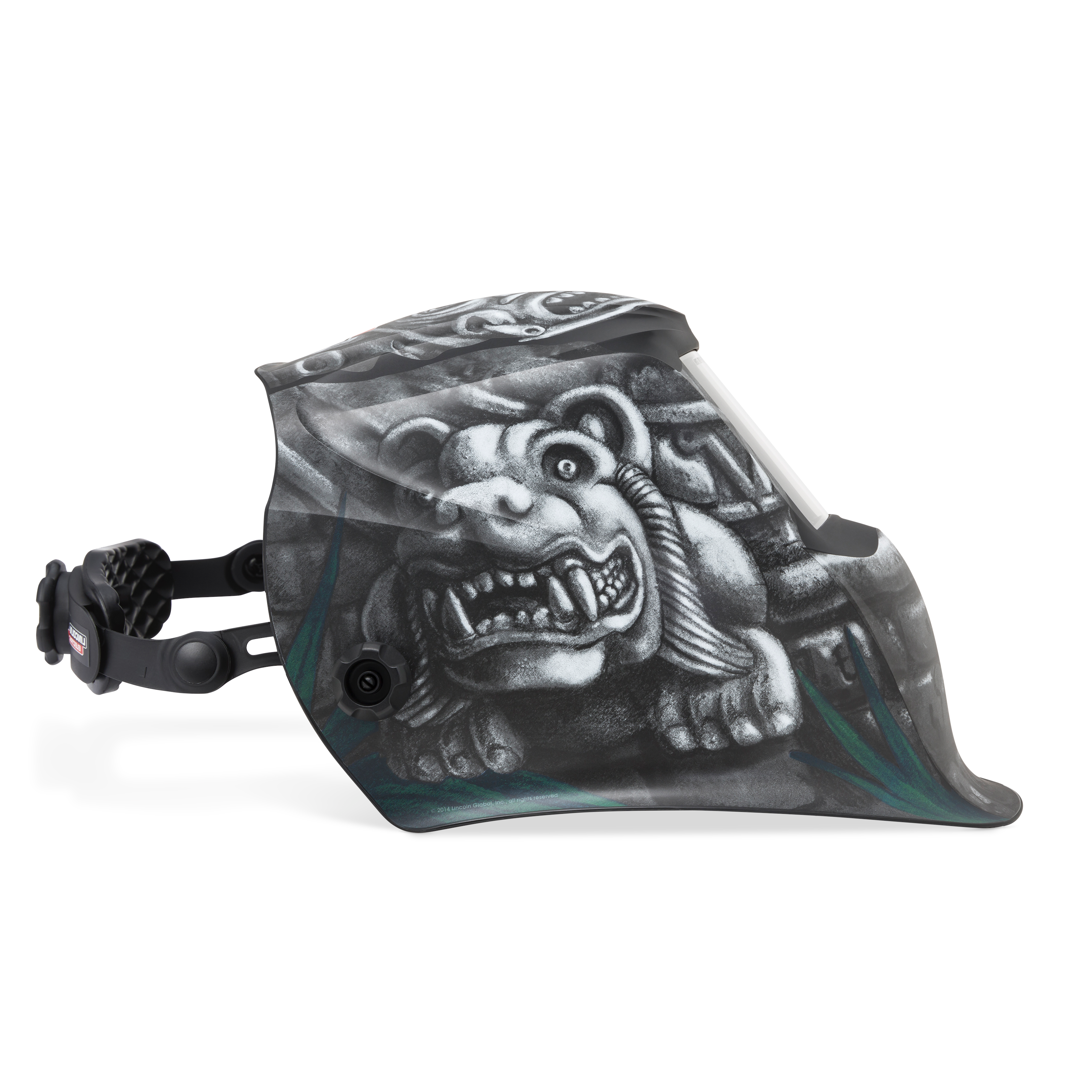 Lincoln Viking 1840 4C Aztec Economical Auto - Darkening Welding Helmet - K4175 - 4 with 5 - Year Warranty
