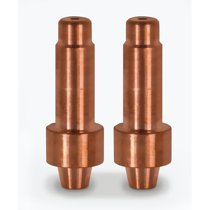 Hobart XTR Series Plasma Torch Electrodes - 2-Pack, High - Quality for XT12R/XT30R/XT40R